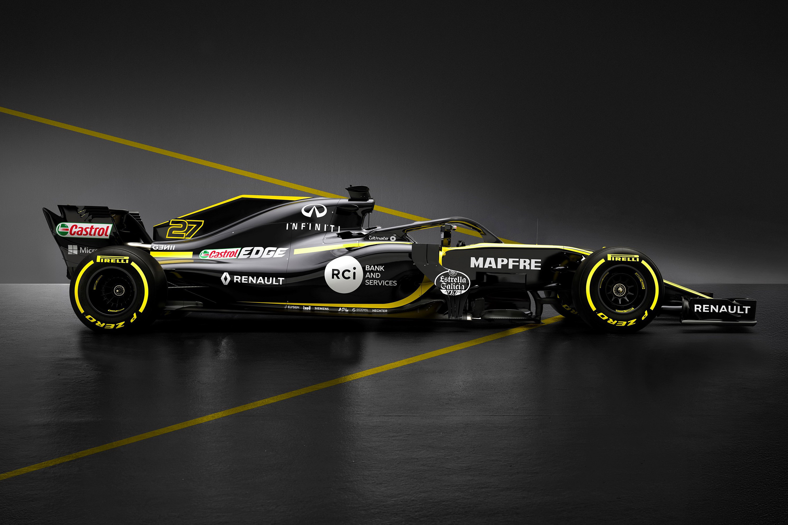 2018 Renault RS 18 Formula 1 Race Car HD Wallpaper
