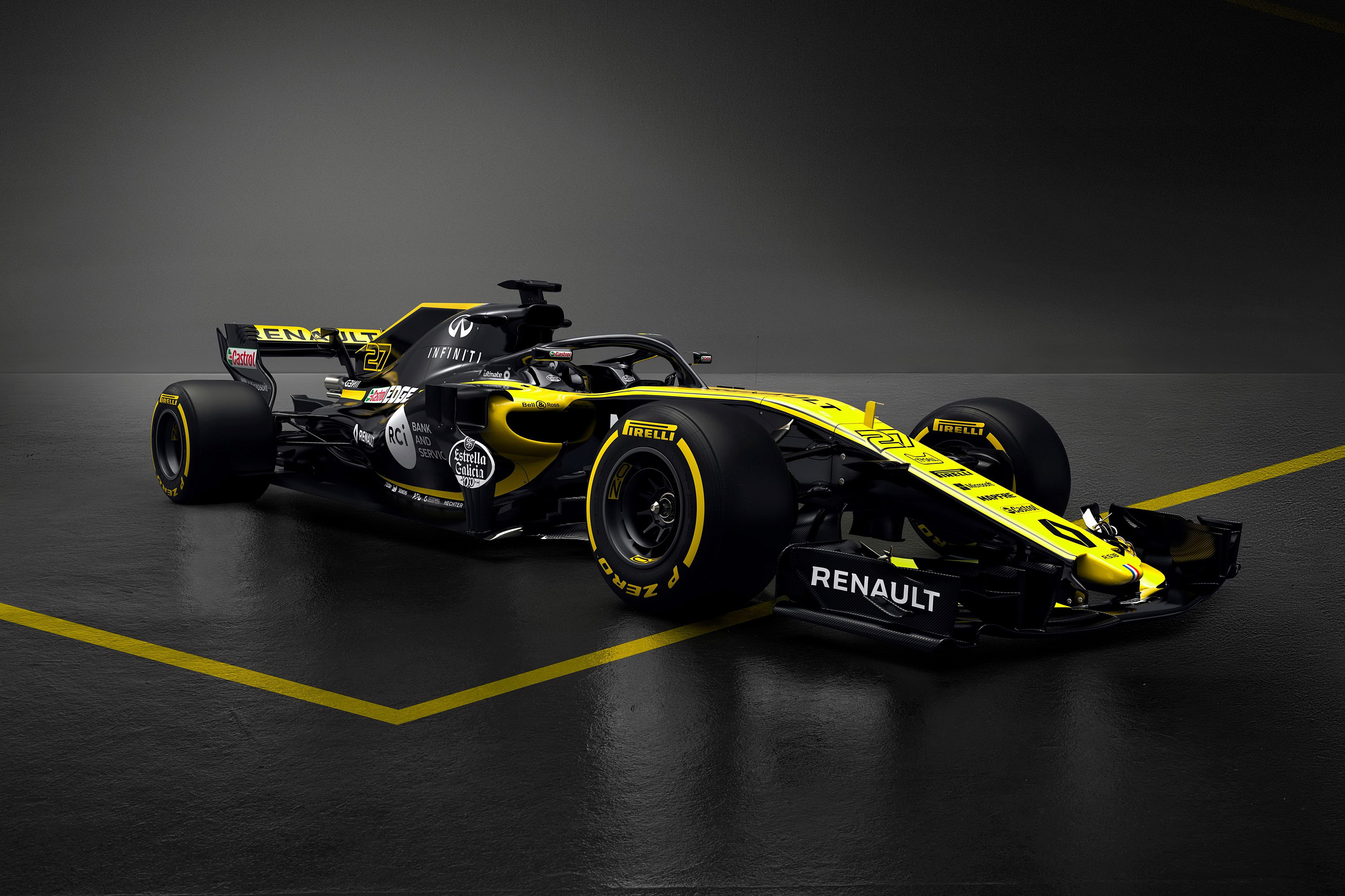 Renault Formula 1 Car HD Wallpaper