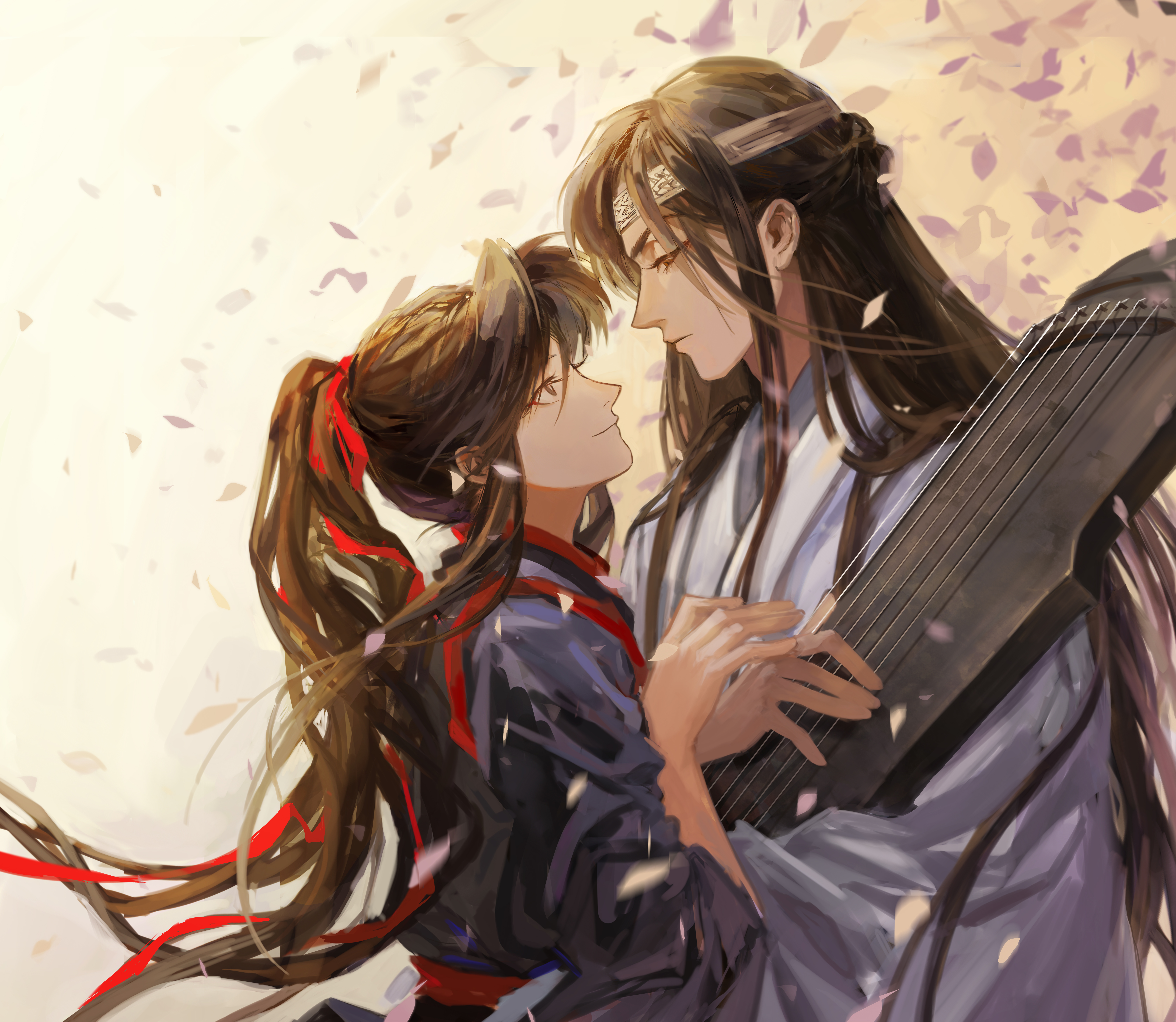 Mo Dao Zu Shi 4K: Wei Wuxian and Lan Wangji HD Wallpaper
