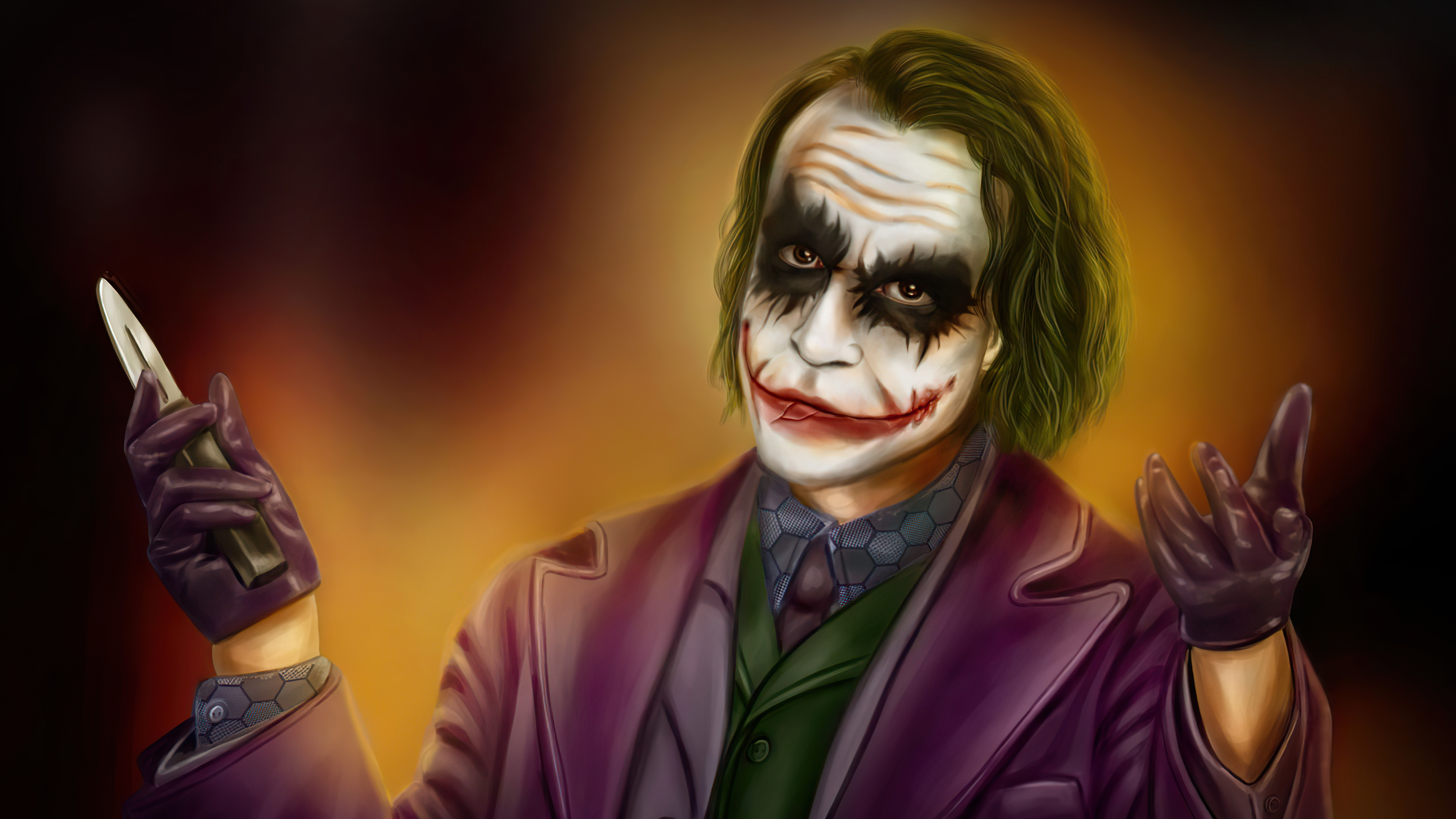 Joker 4K HD Wallpaper