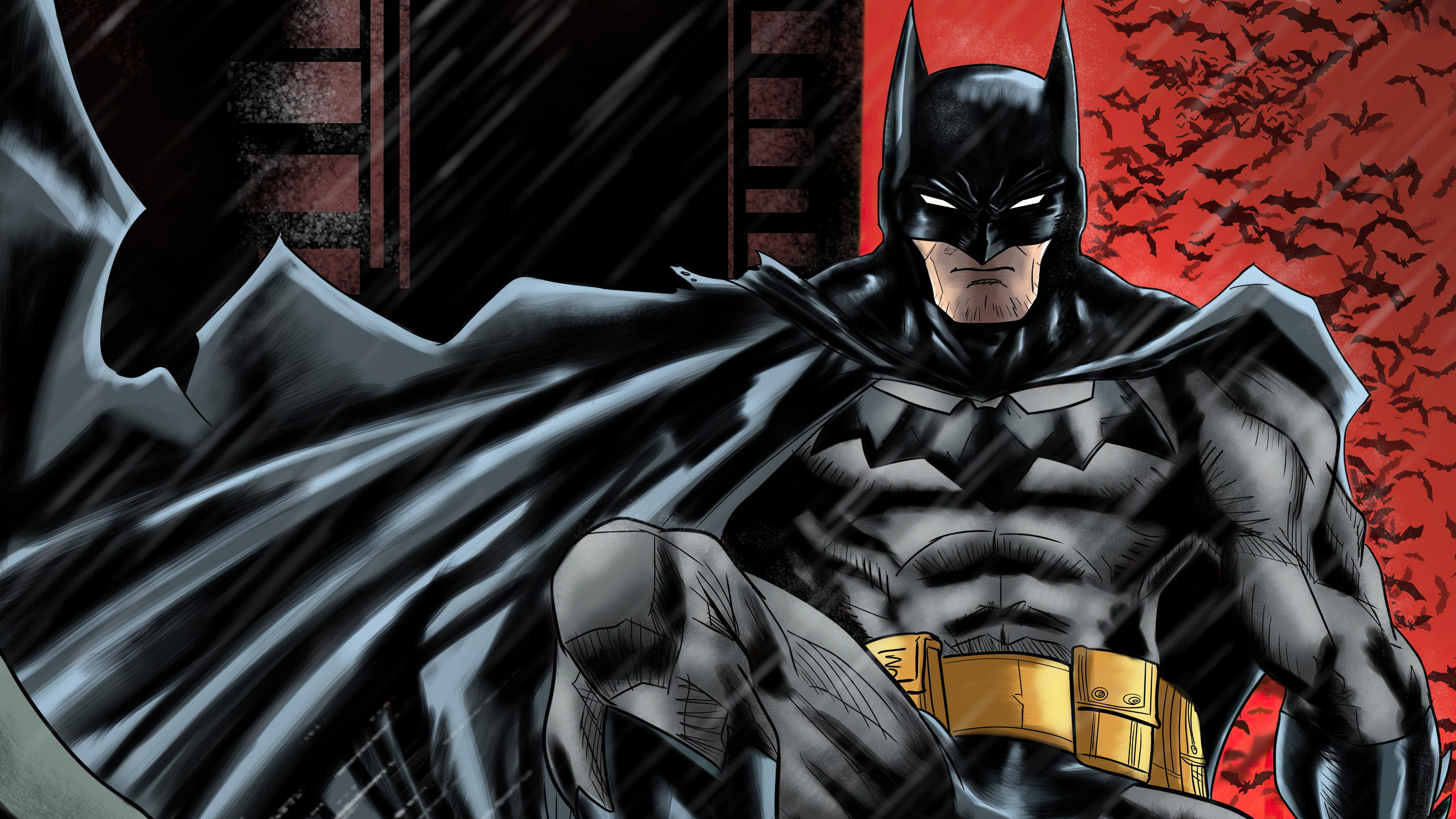Batman 4K DC Comics HD Wallpaper