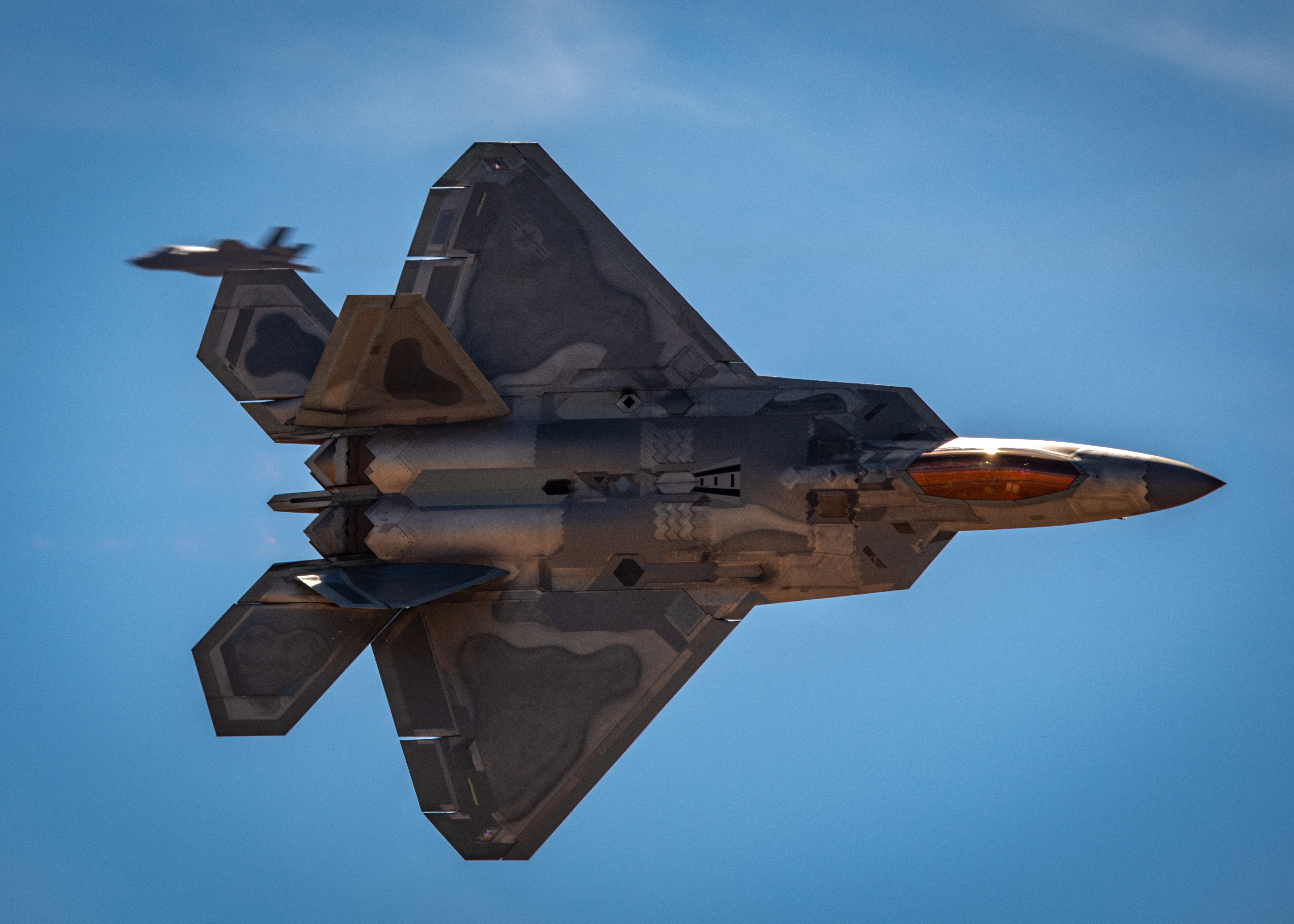United States Air Force F-22 Raptor Jet Fighter HD Wallpaper
