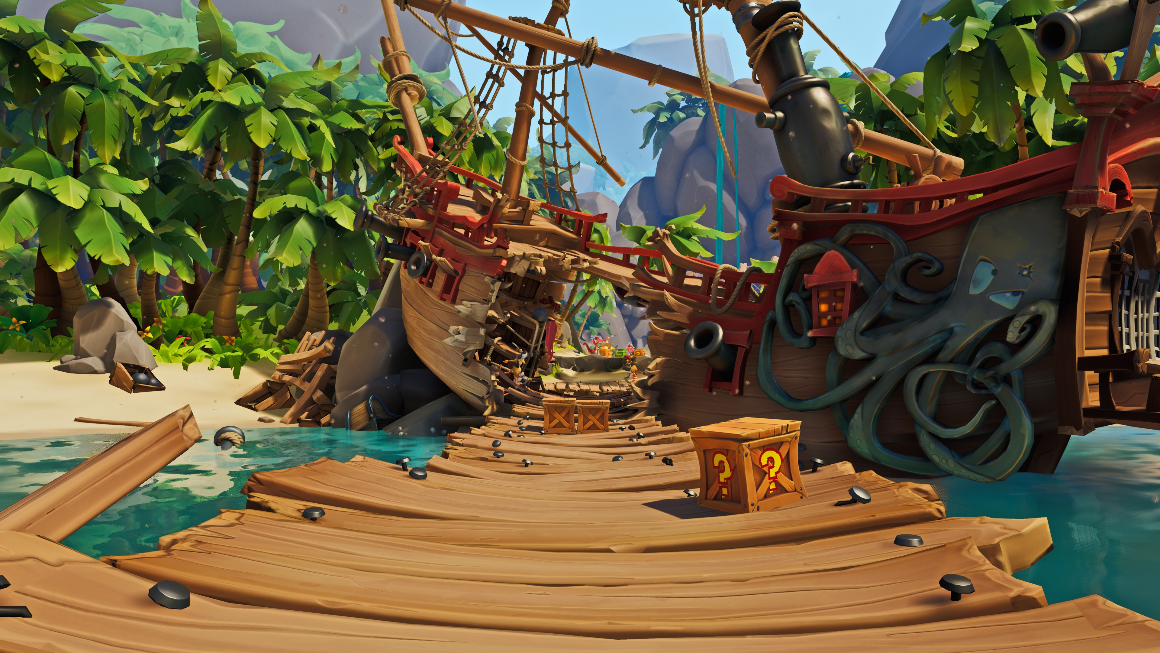 Crash Bandicoot 4: It's About Time shipwreck HD Wallpaper