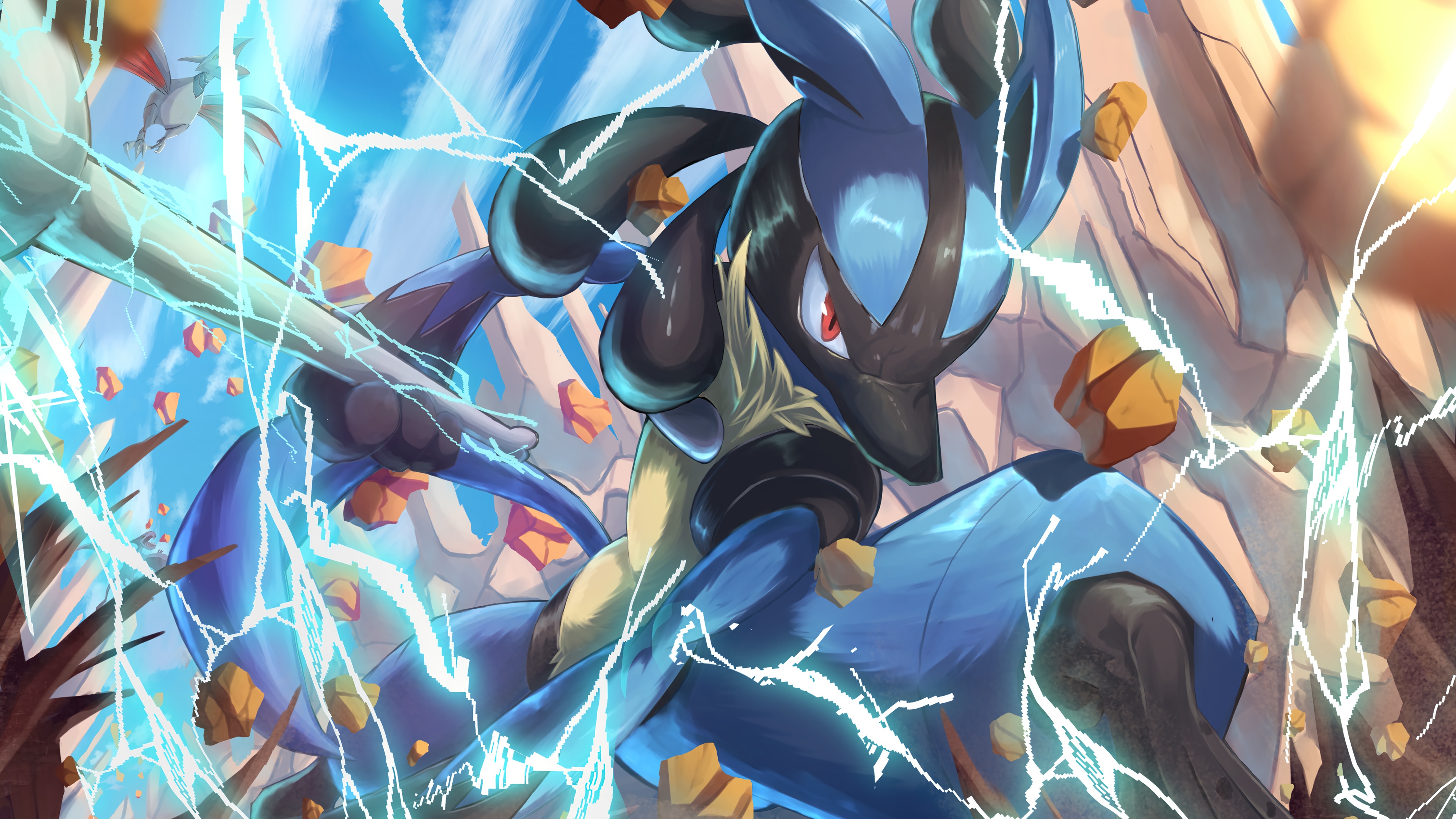Lucario Pokemon 4K HD Wallpaper