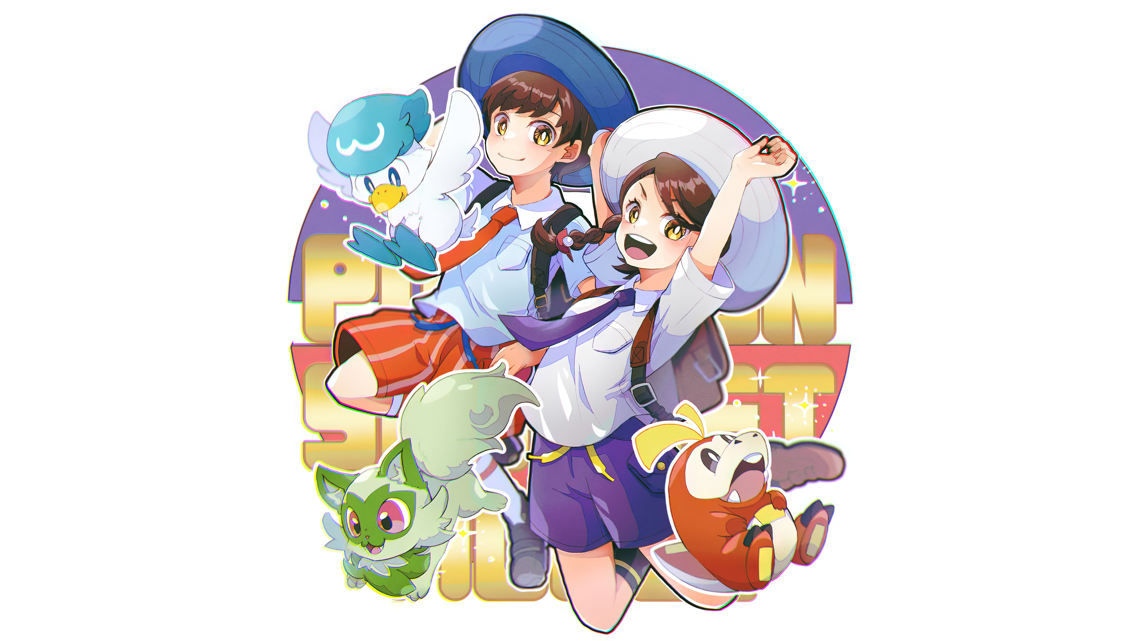 Pokemon Scarlet and Violet 4K HD Wallpaper