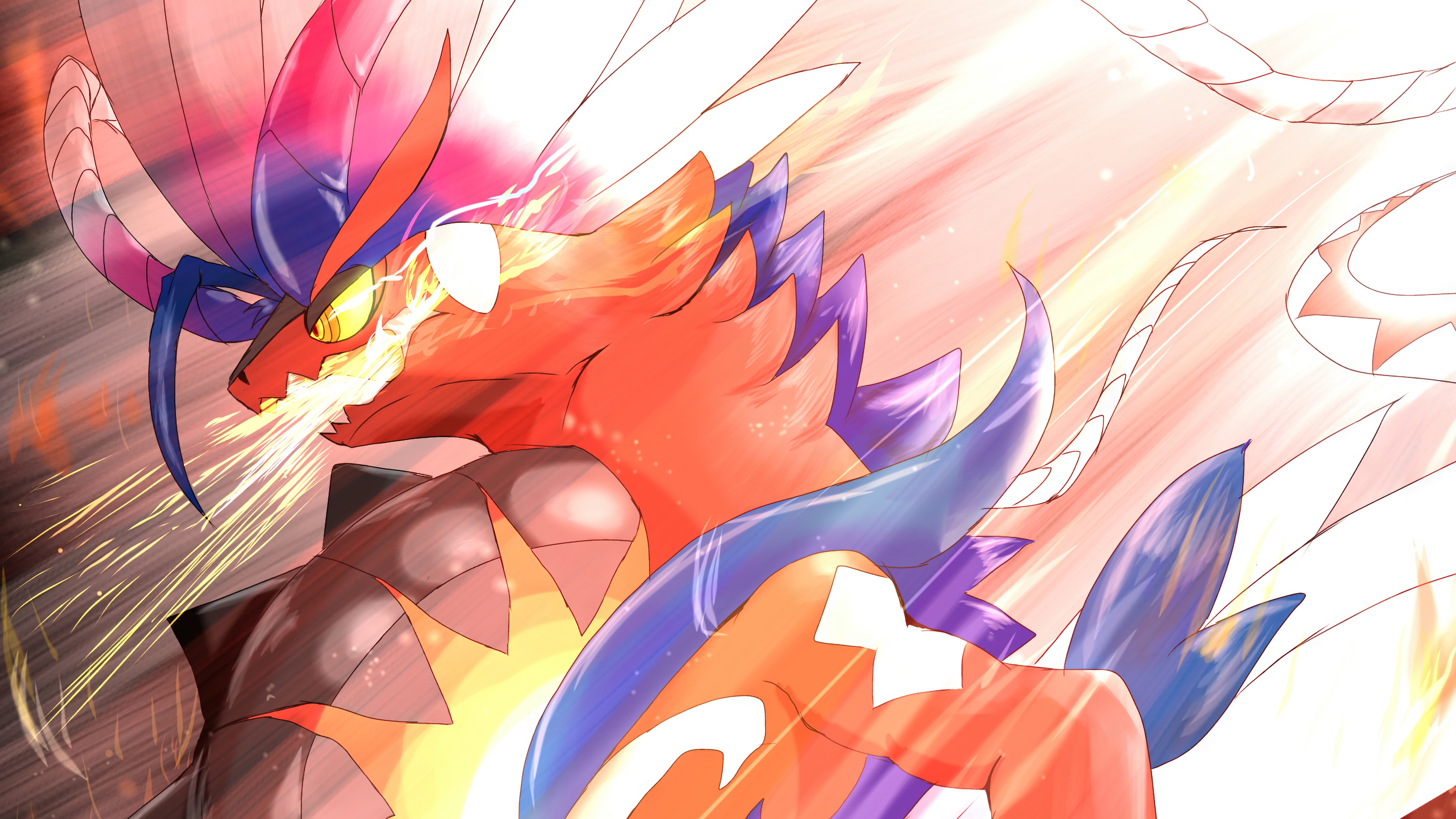 Koraidon in Pokemon Scarlet and Violet 4K HD Wallpaper