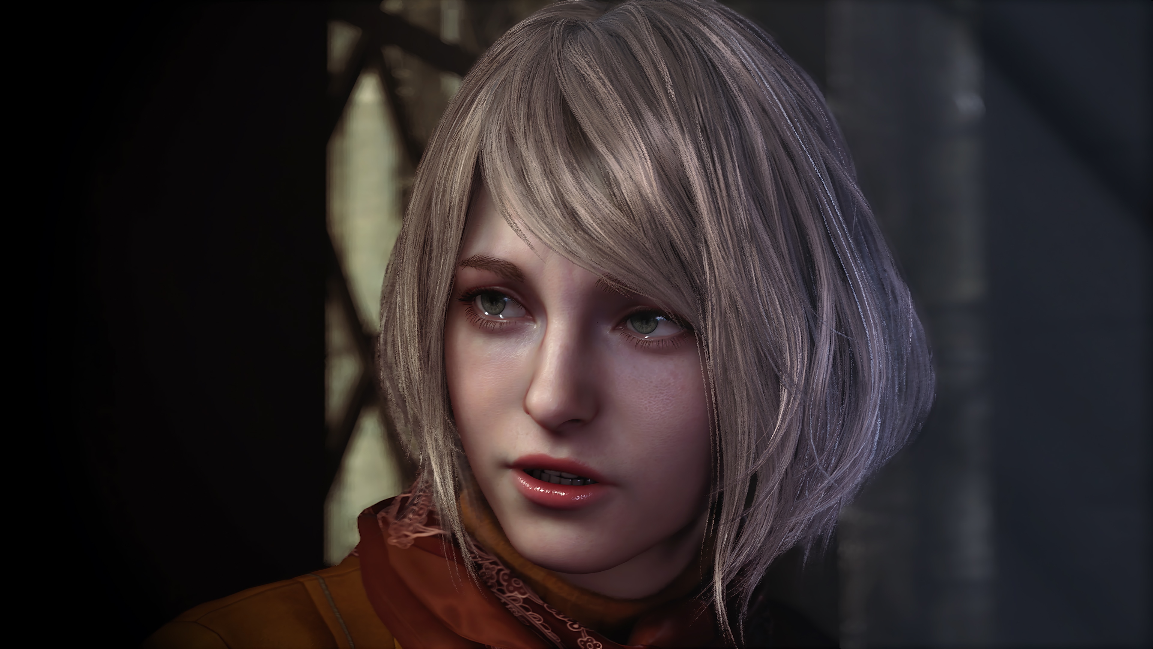 Ashley Graham from Resident Evil 4 in 4K HD Wallpaper