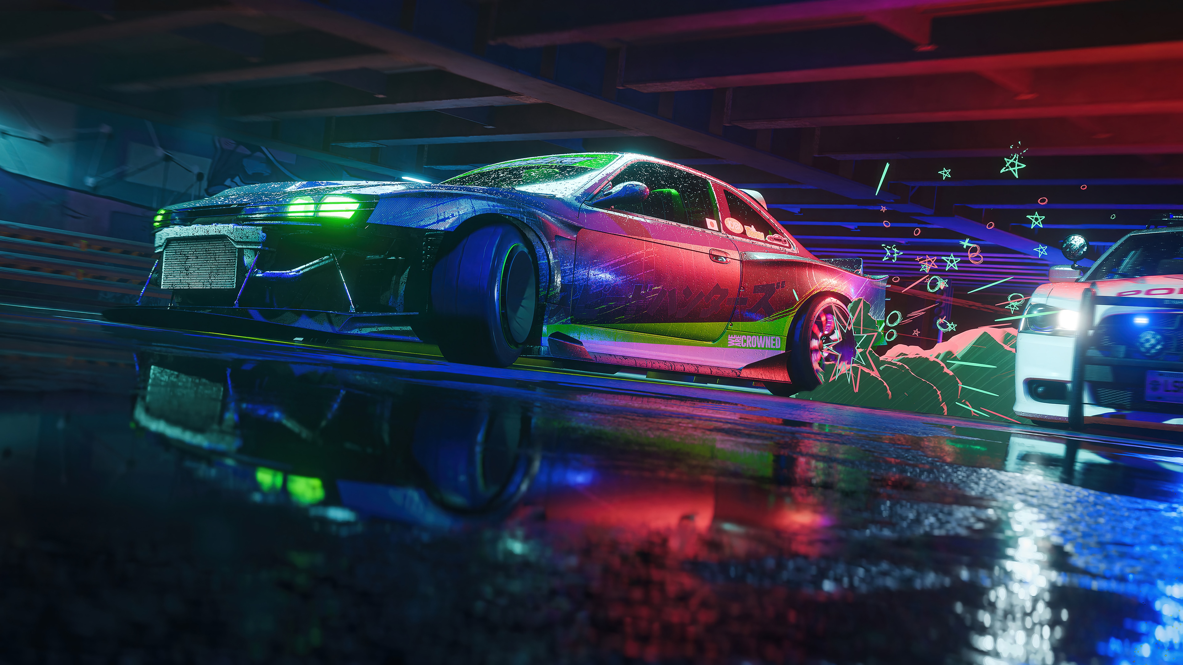 Need for Speed Unbound 4K Car Chase HD Wallpaper