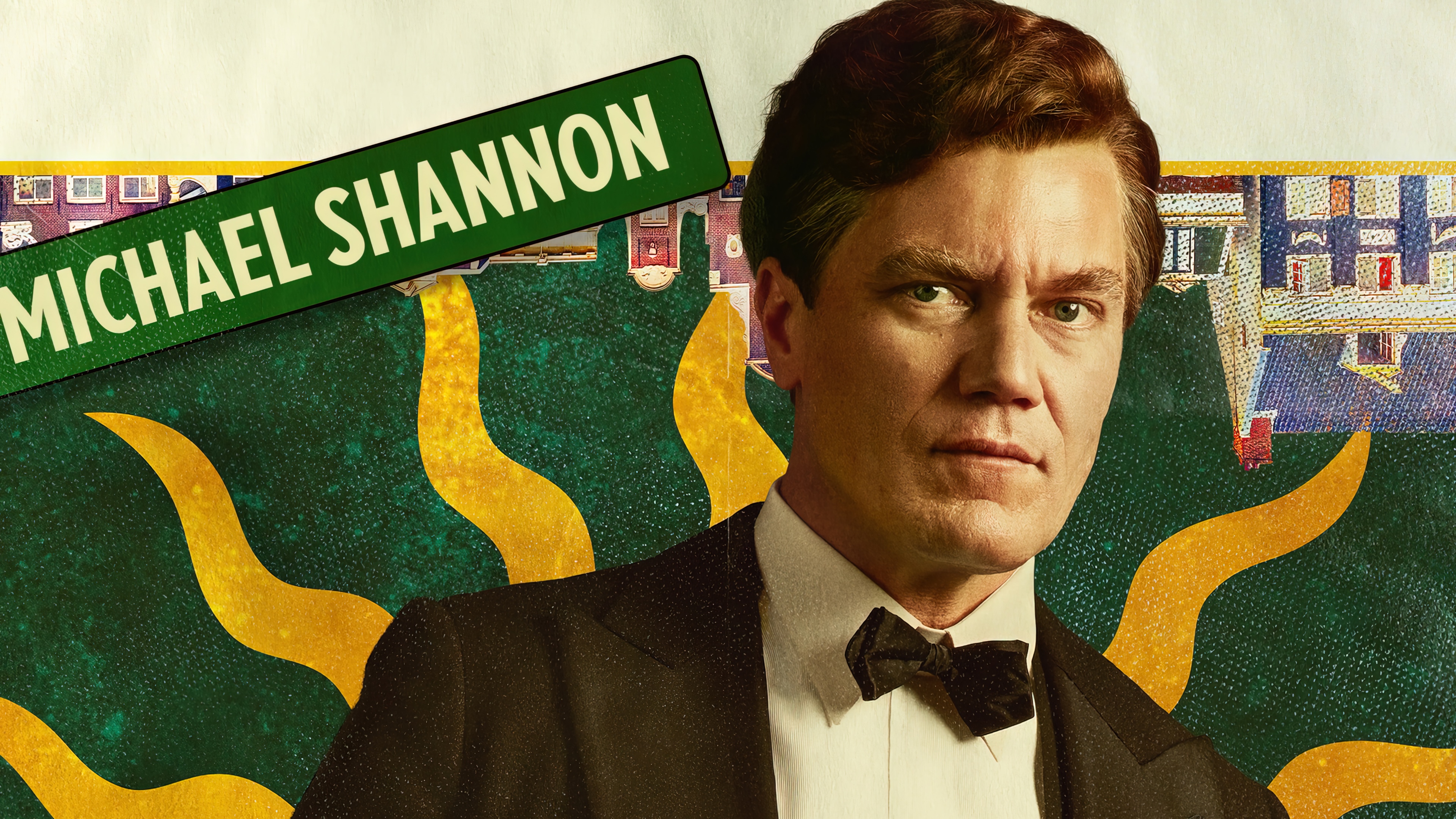 Michael Shannon in Amsterdam (2022) 4K HD Wallpaper