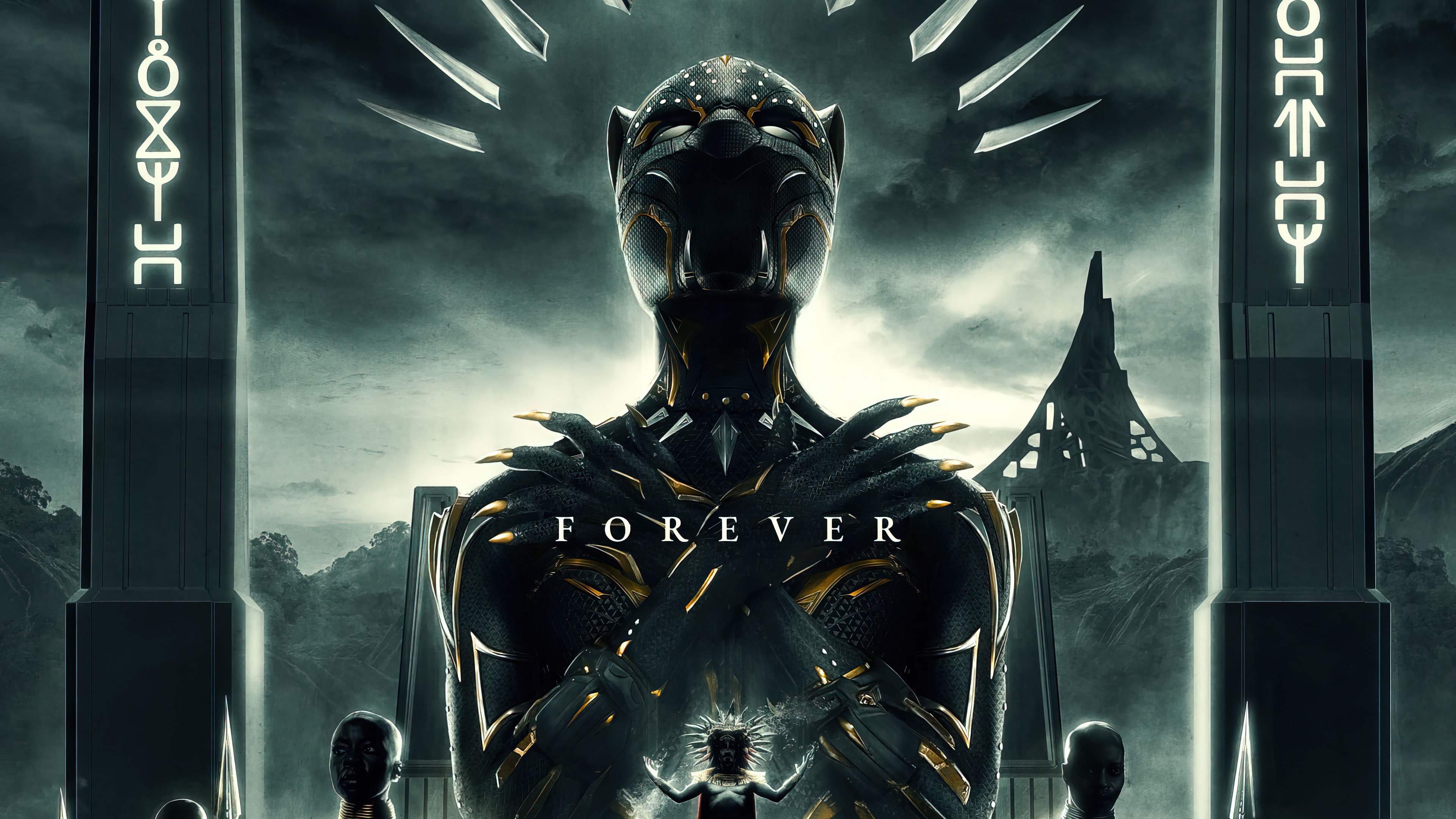 Black Panther: Wakanda Forever 4K HD Wallpaper