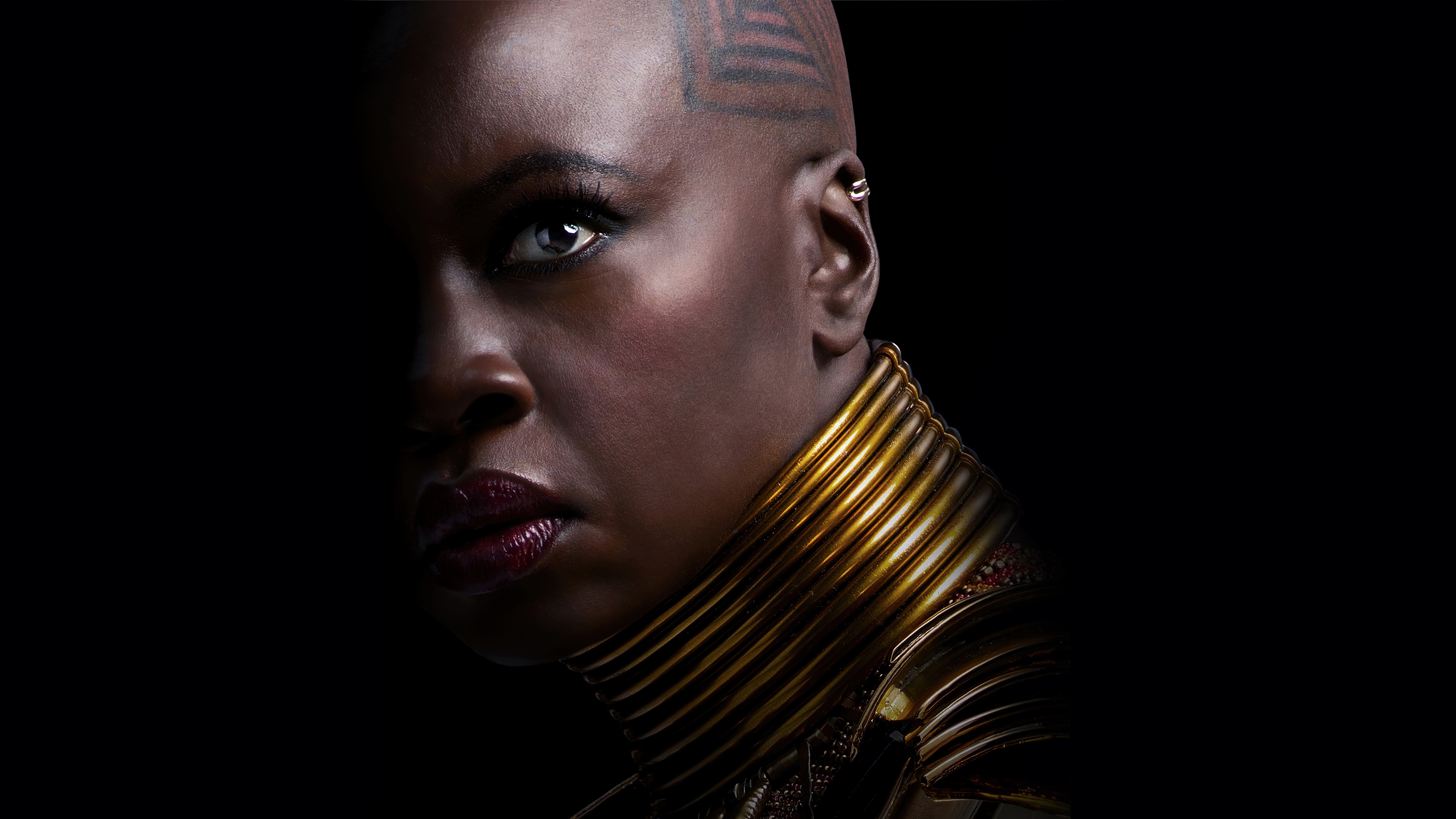 Okoye from Black Panther 4K HD Wallpaper