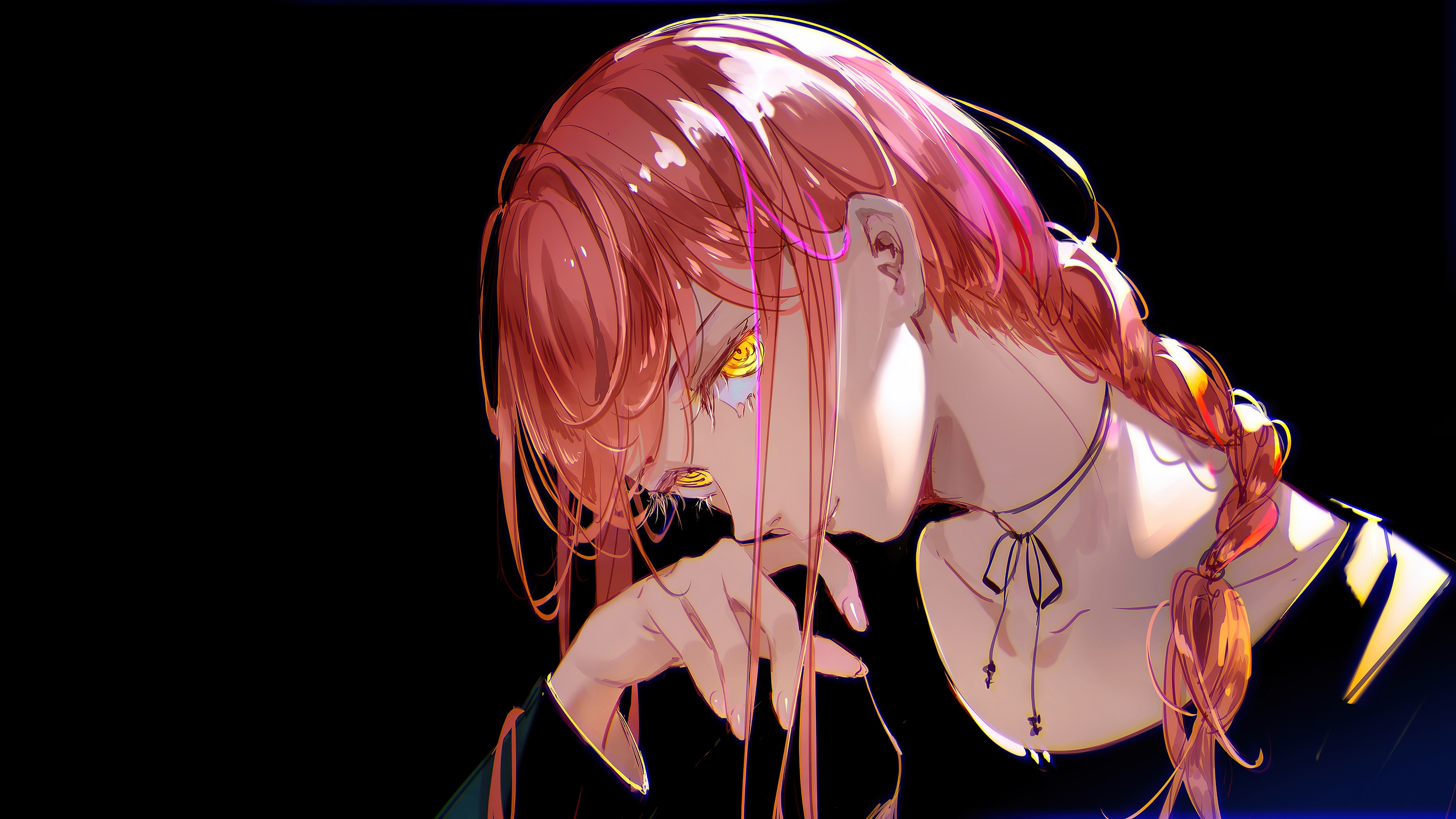 Makima from Chainsaw Man in 4K HD Wallpaper