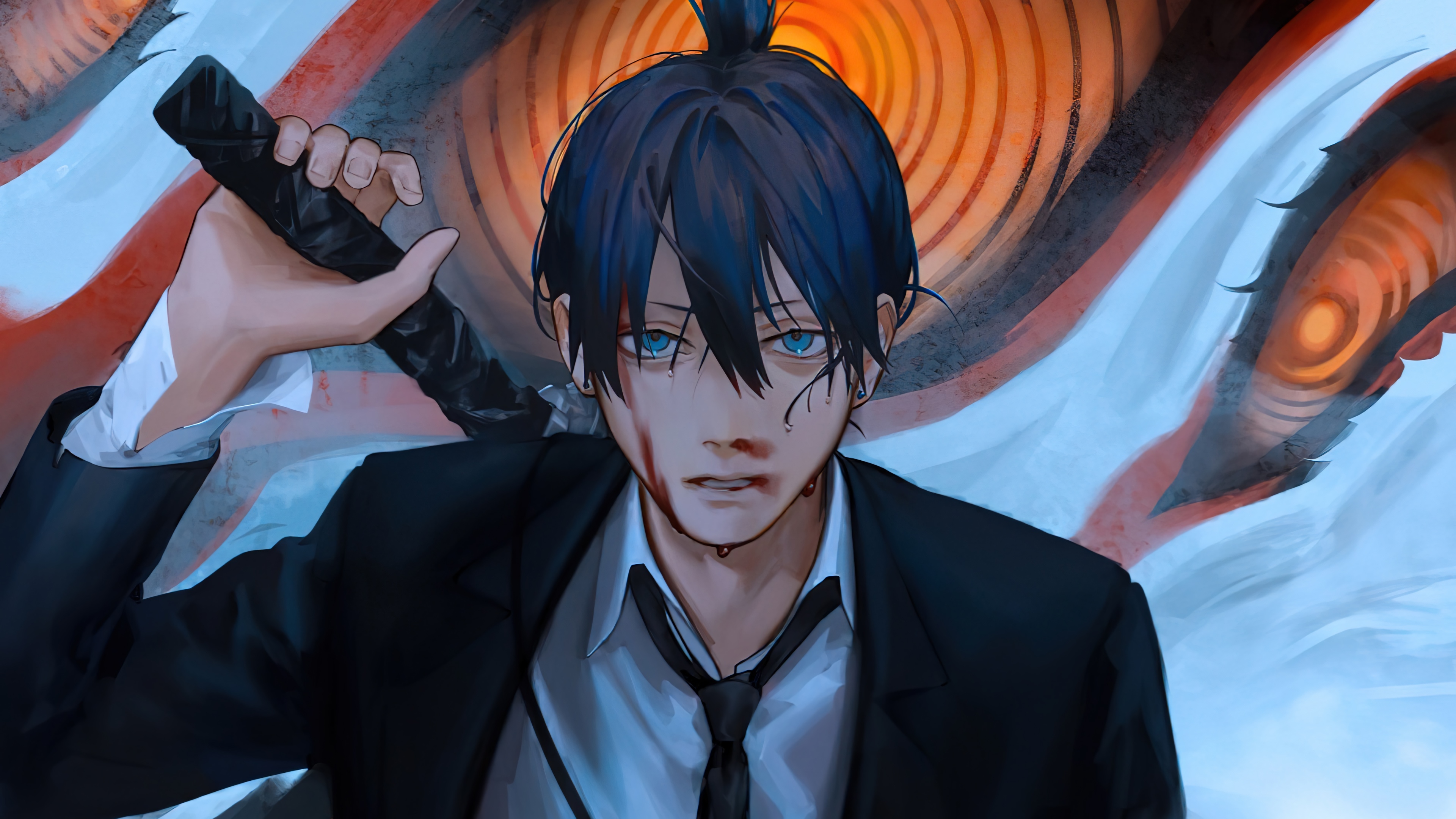 Aki Hayakawa from Chainsaw Man in 4K HD Wallpaper