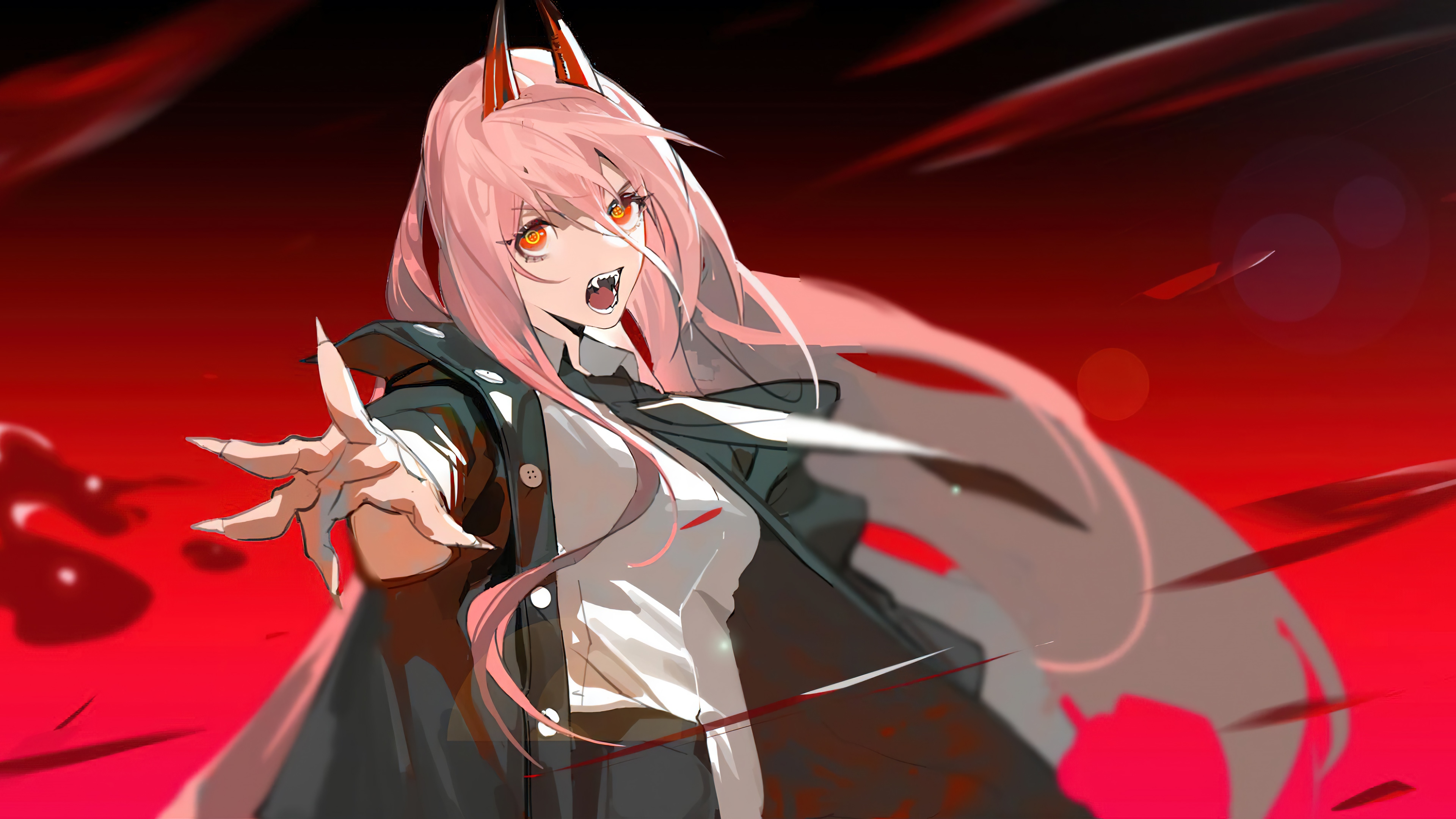 Power from Chainsaw Man in 4K HD Wallpaper