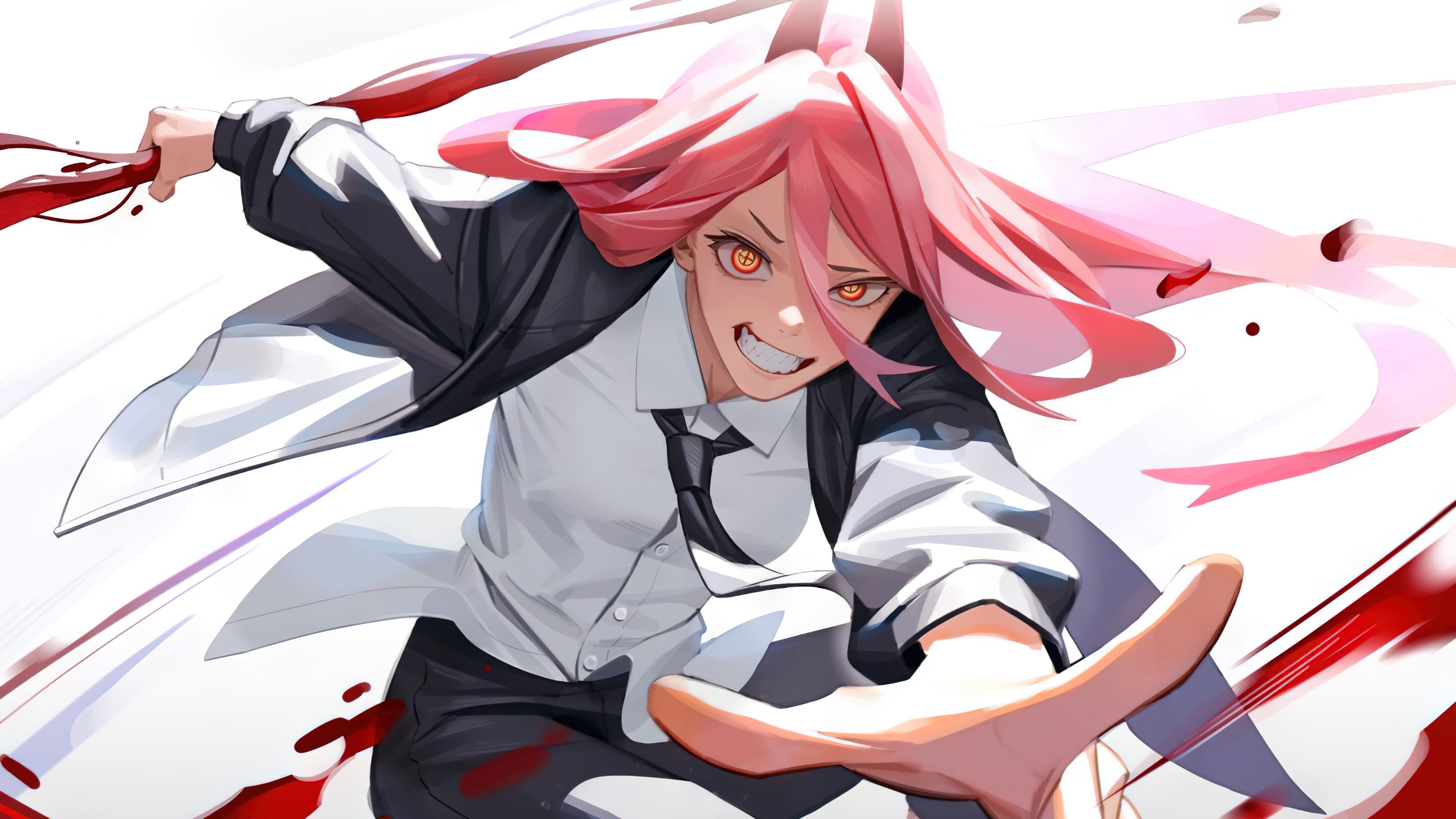 Power from Chainsaw Man in 4K HD Wallpaper