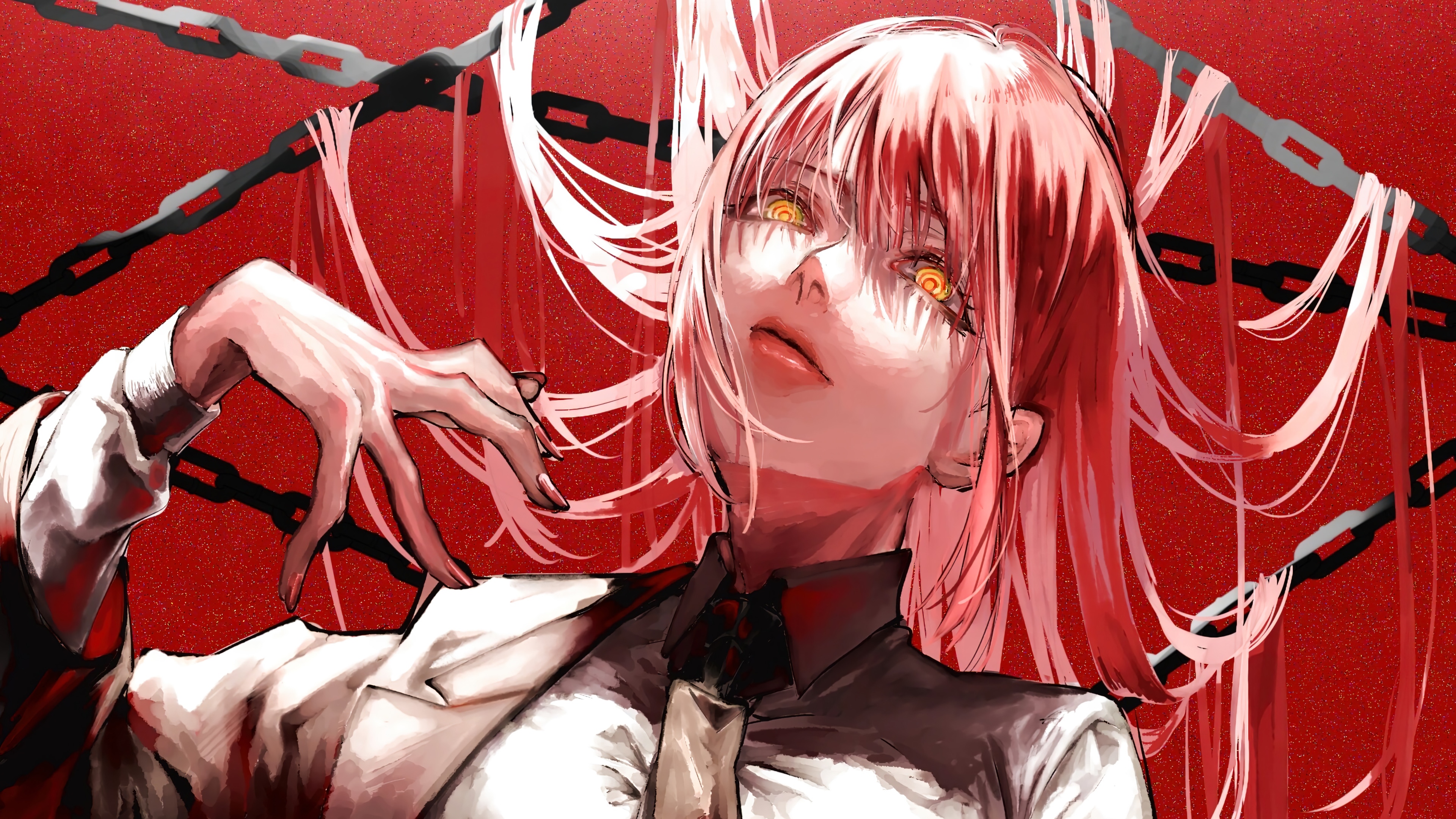 Makima from Chainsaw Man in 4K HD Wallpaper