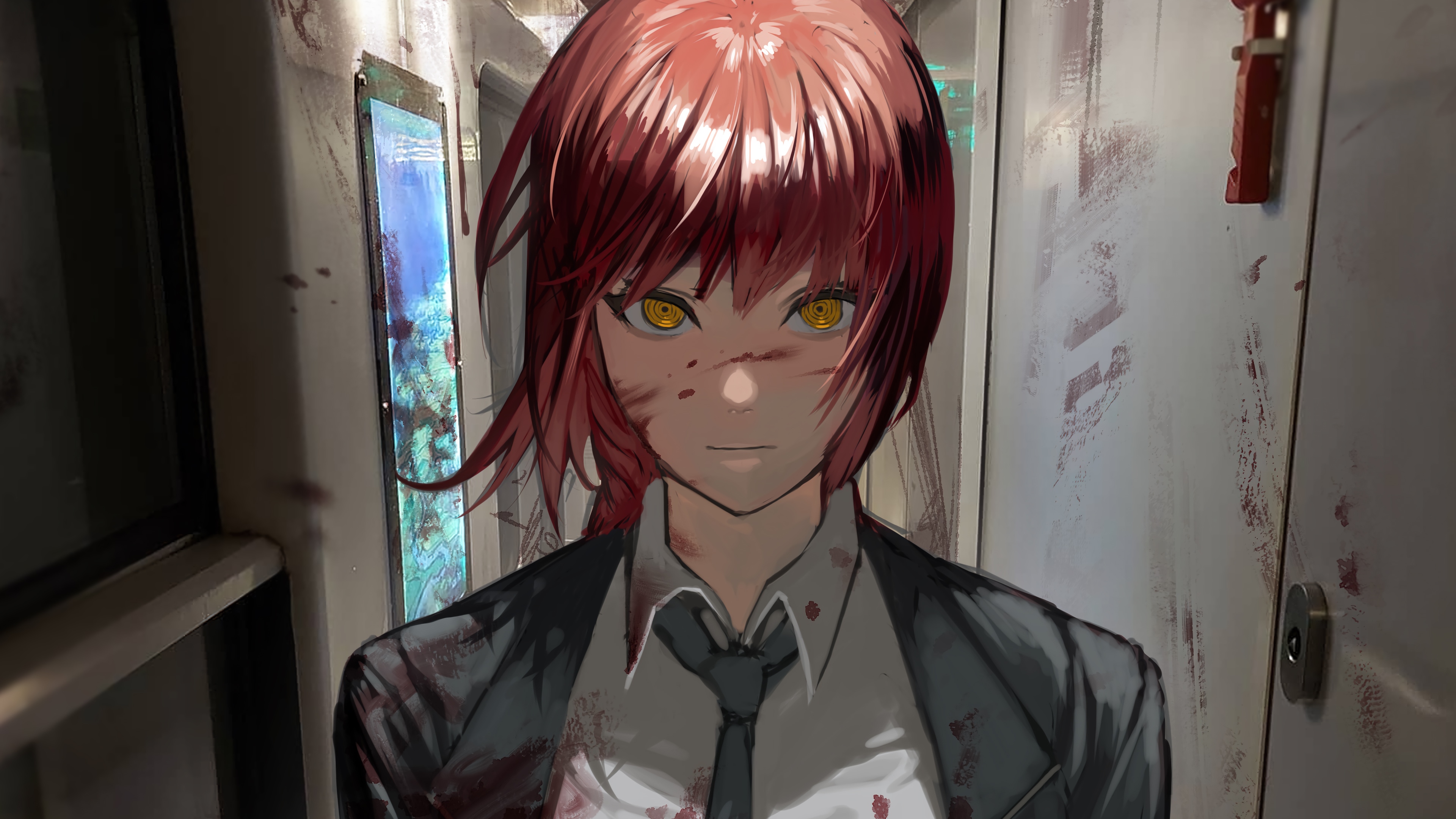 Makima from Chainsaw Man in 4K HD Wallpaper