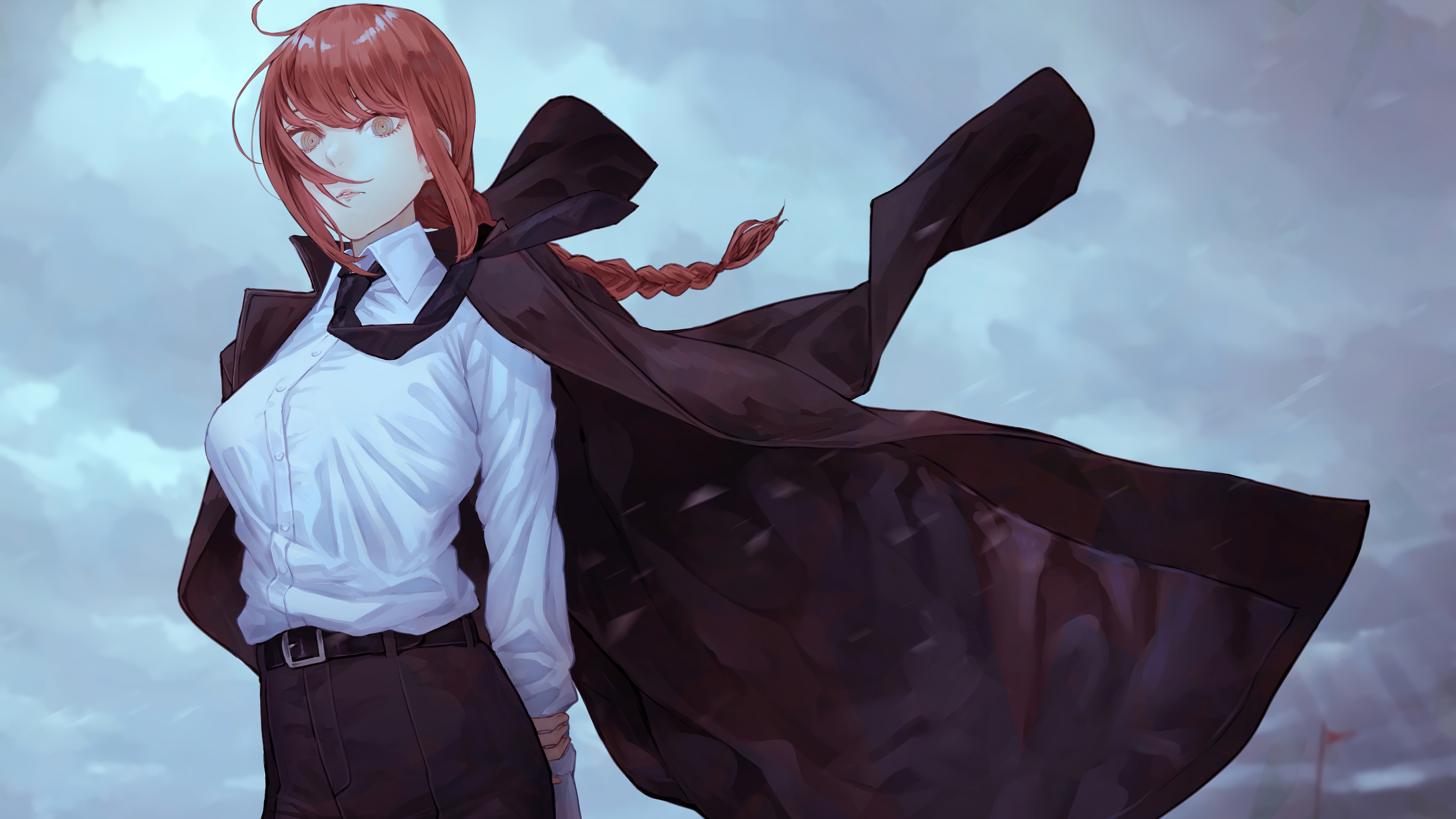 Makima from Chainsaw Man in 4K HD Wallpaper