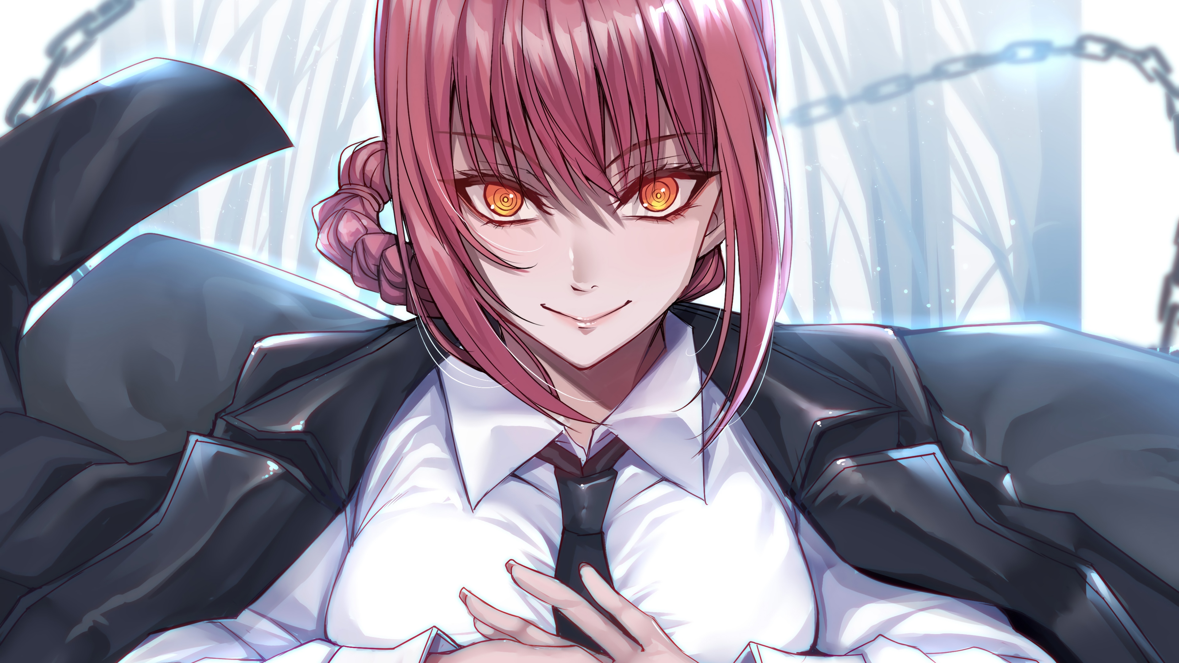 Makima from Chainsaw Man in 4K HD Wallpaper