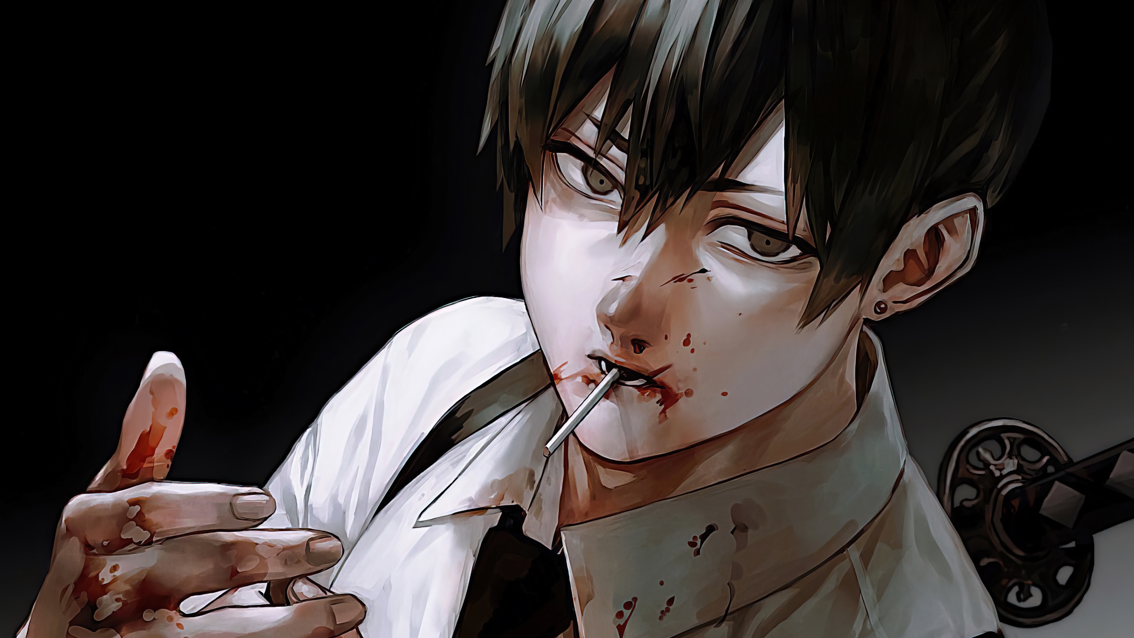 Aki Hayakawa from Chainsaw Man 4K HD Wallpaper