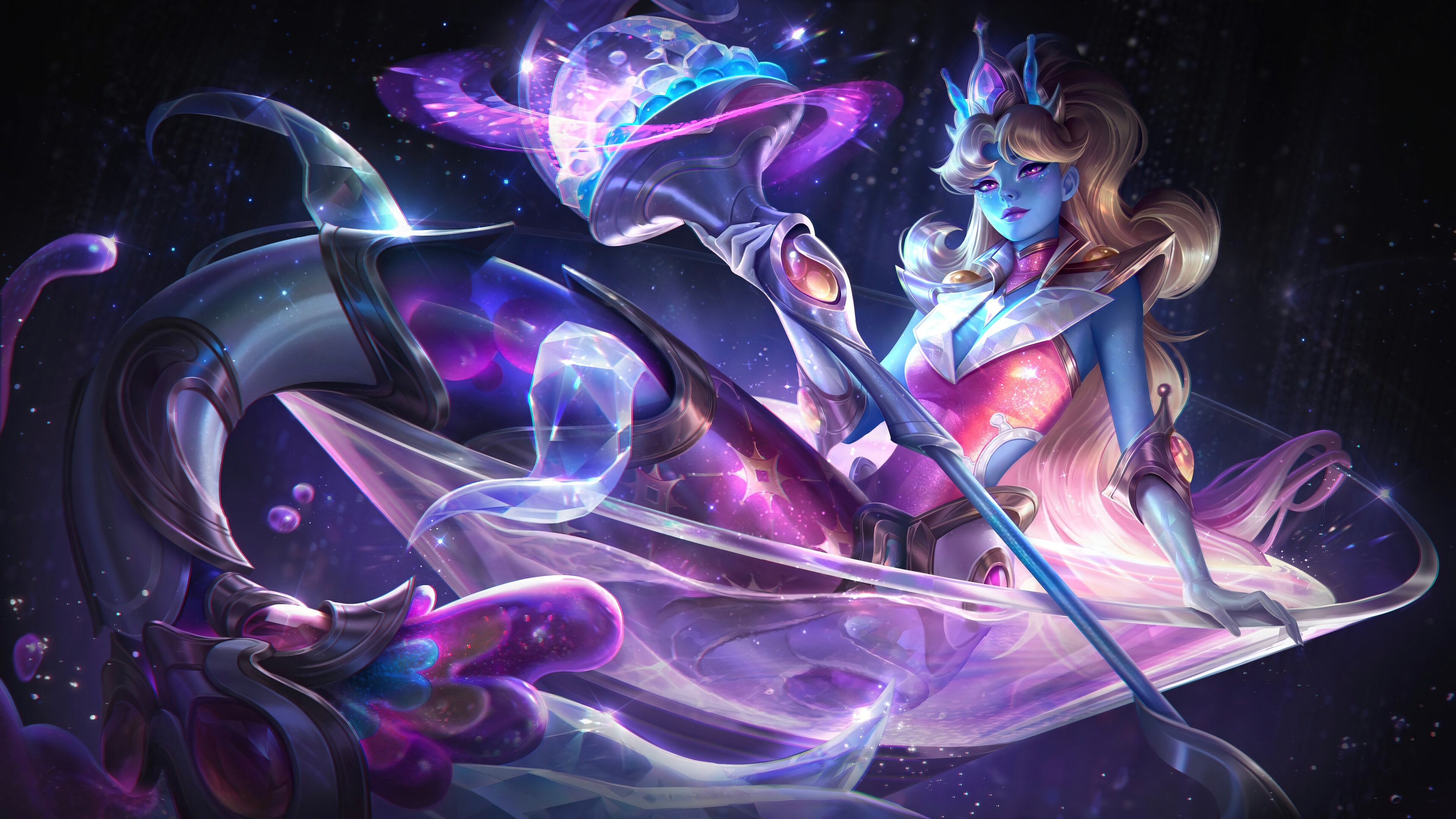 Space Groove Nami Splash Art 4K HD Wallpaper