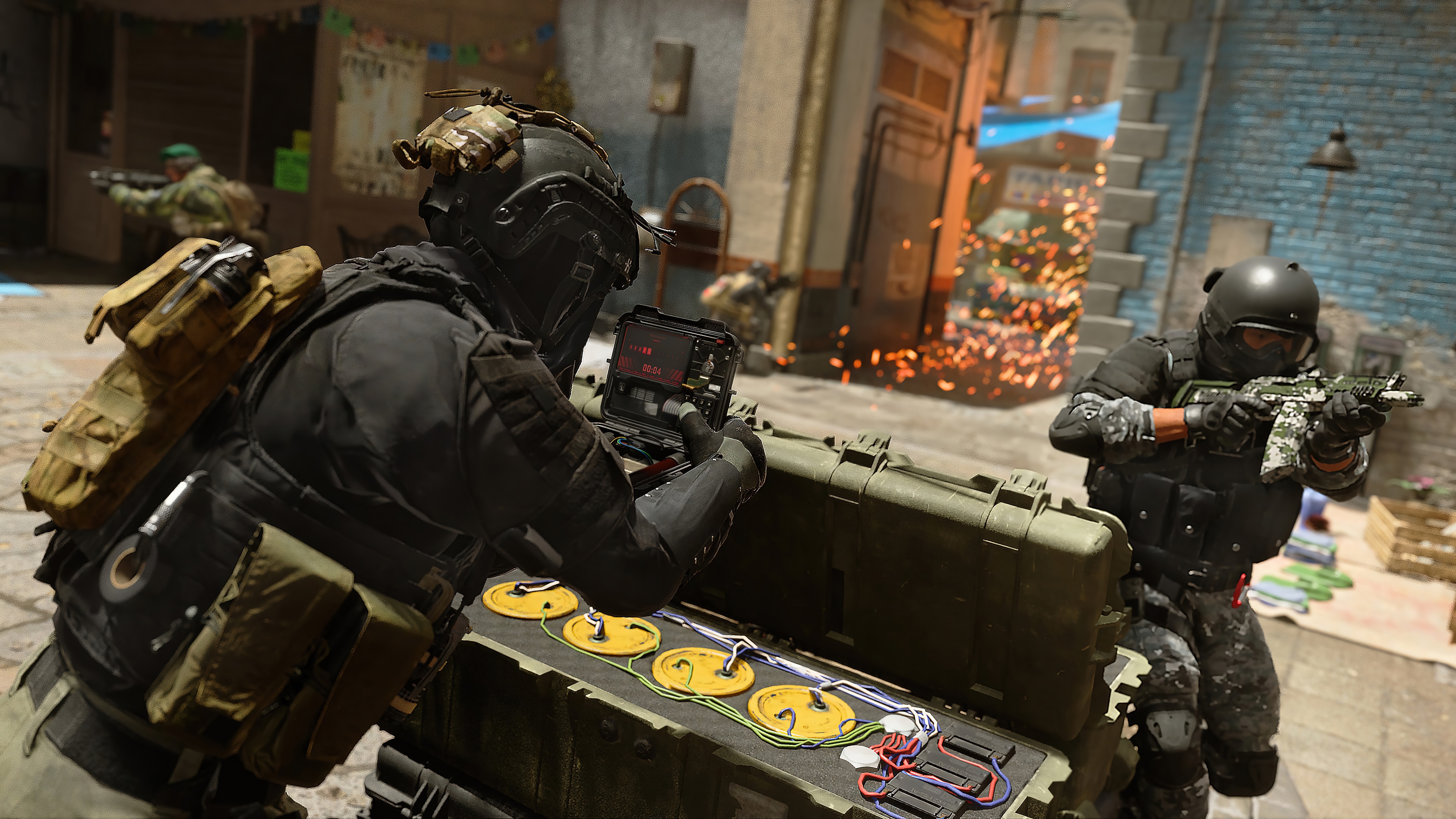 Call of Duty: Modern Warfare 2 soldiers with bomb HD Wallpaper