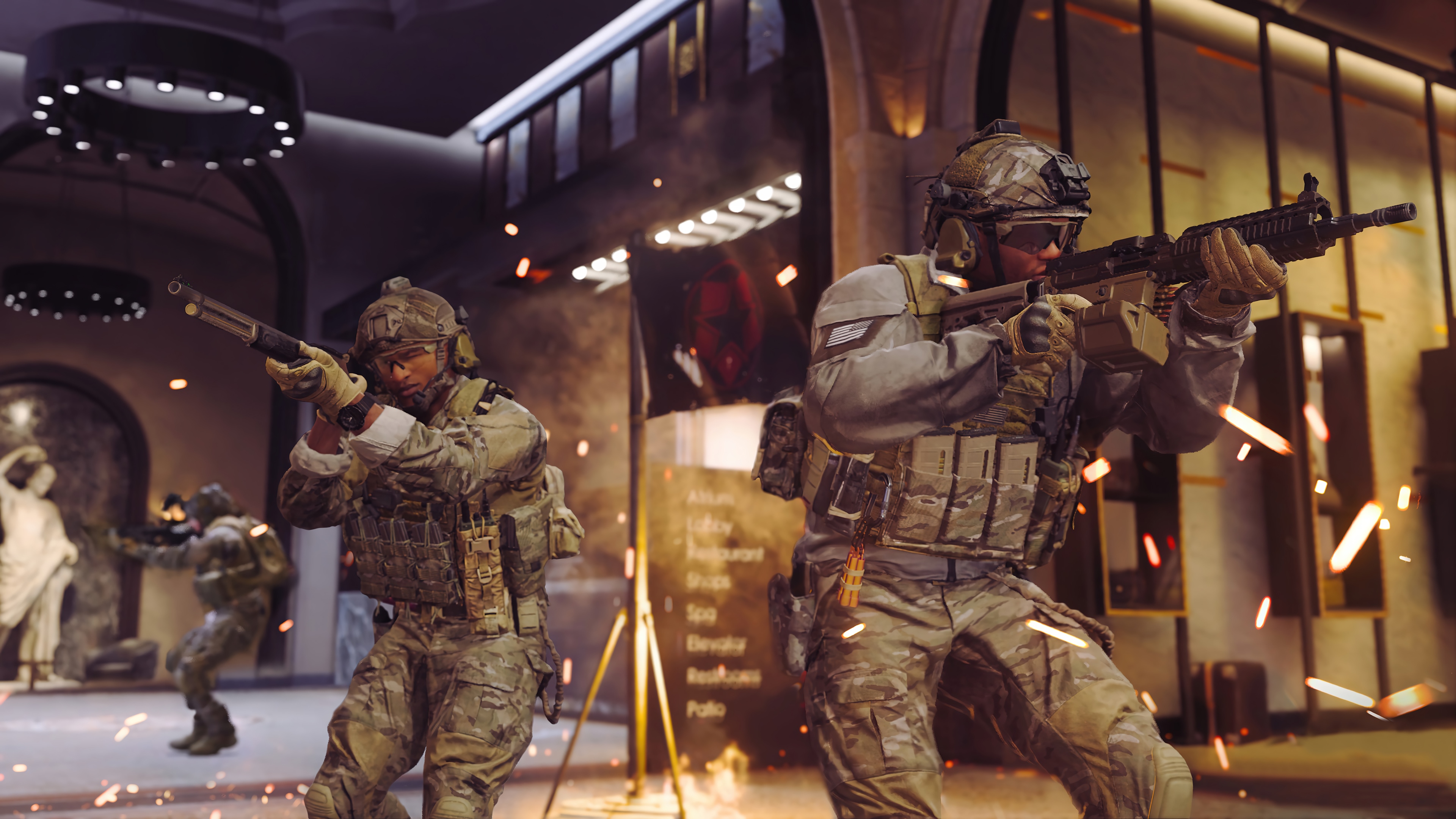Call of Duty: Modern Warfare 2 Soldiers in Action HD Wallpaper