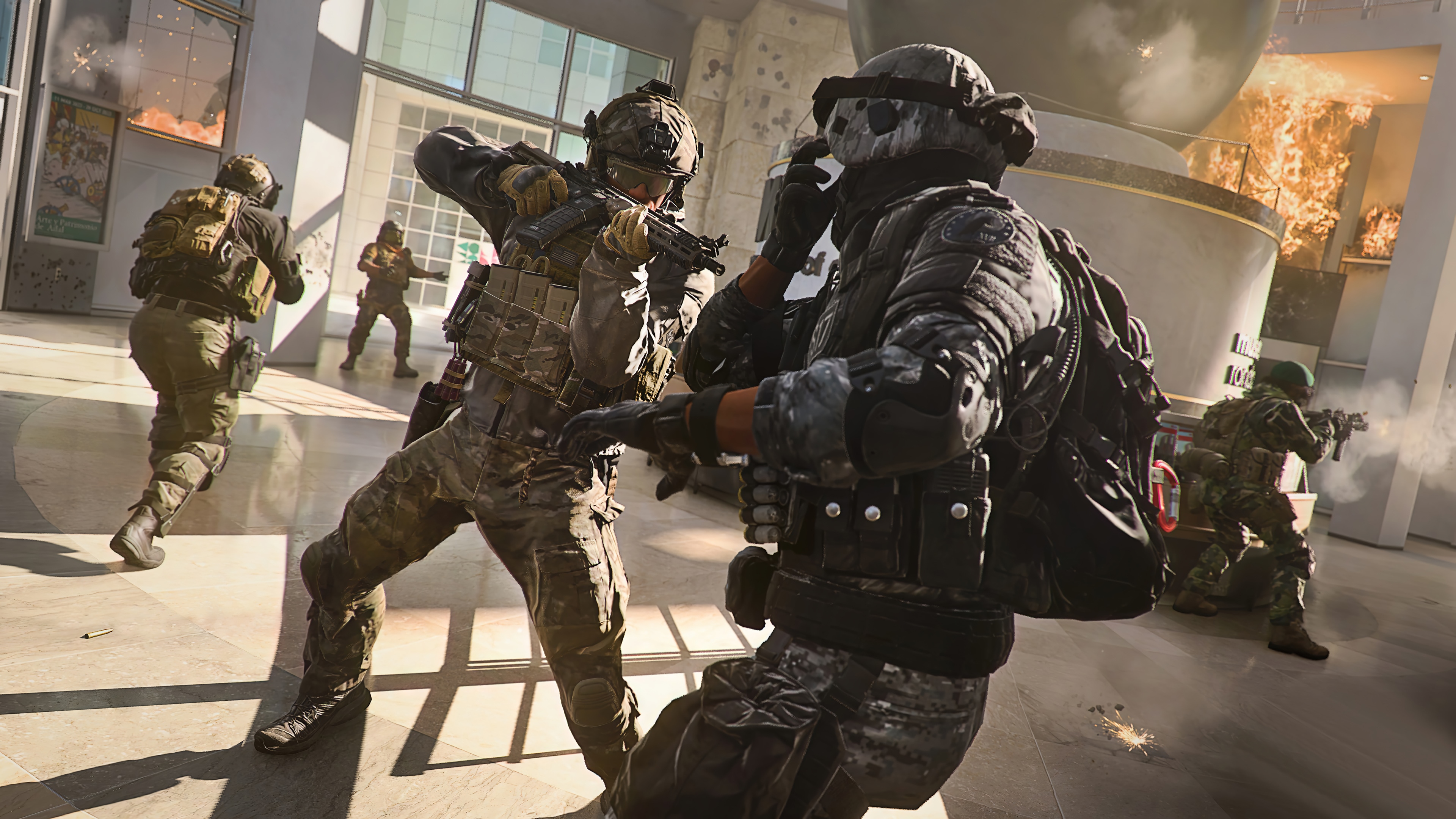 Call of Duty: Modern Warfare 2 SpecGru soldiers in combat HD Wallpaper