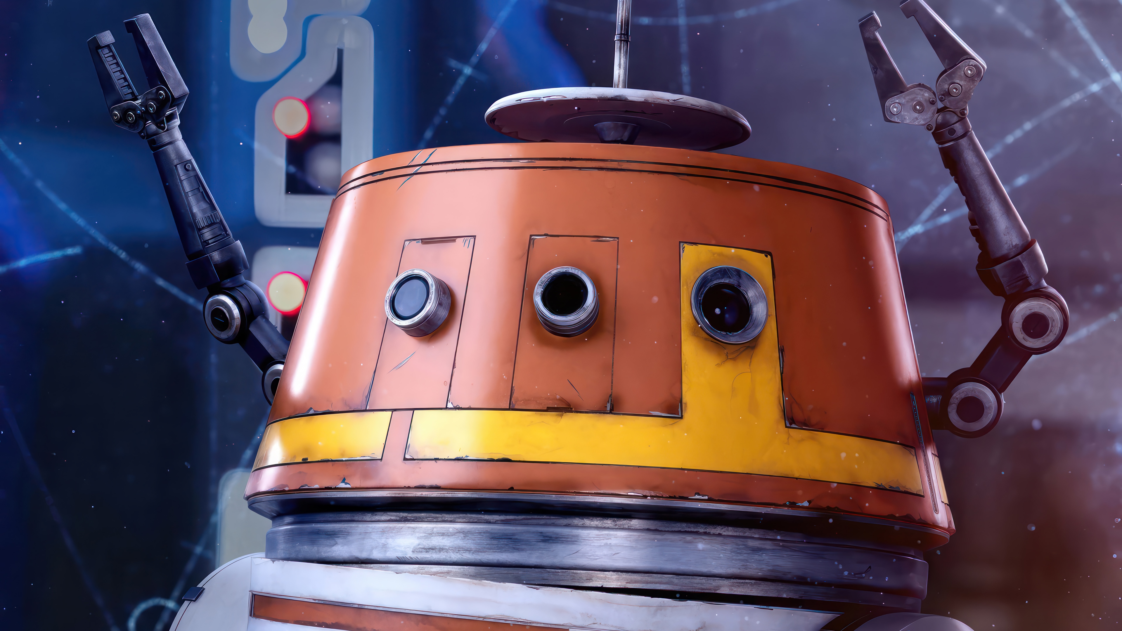 Chopper from Star Wars 4K HD Wallpaper