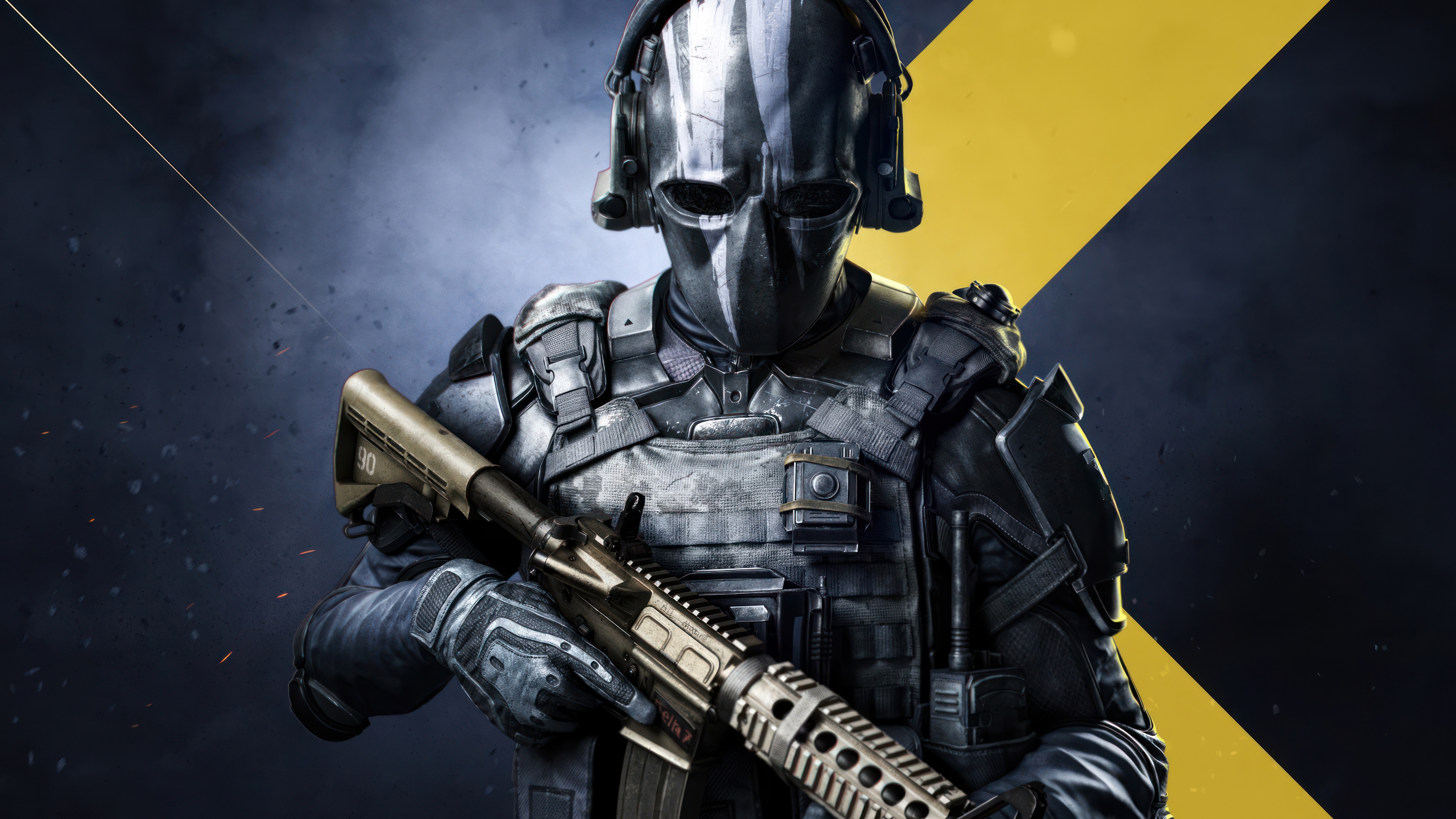 Xdefiant 4K soldier with assault rifle HD Wallpaper