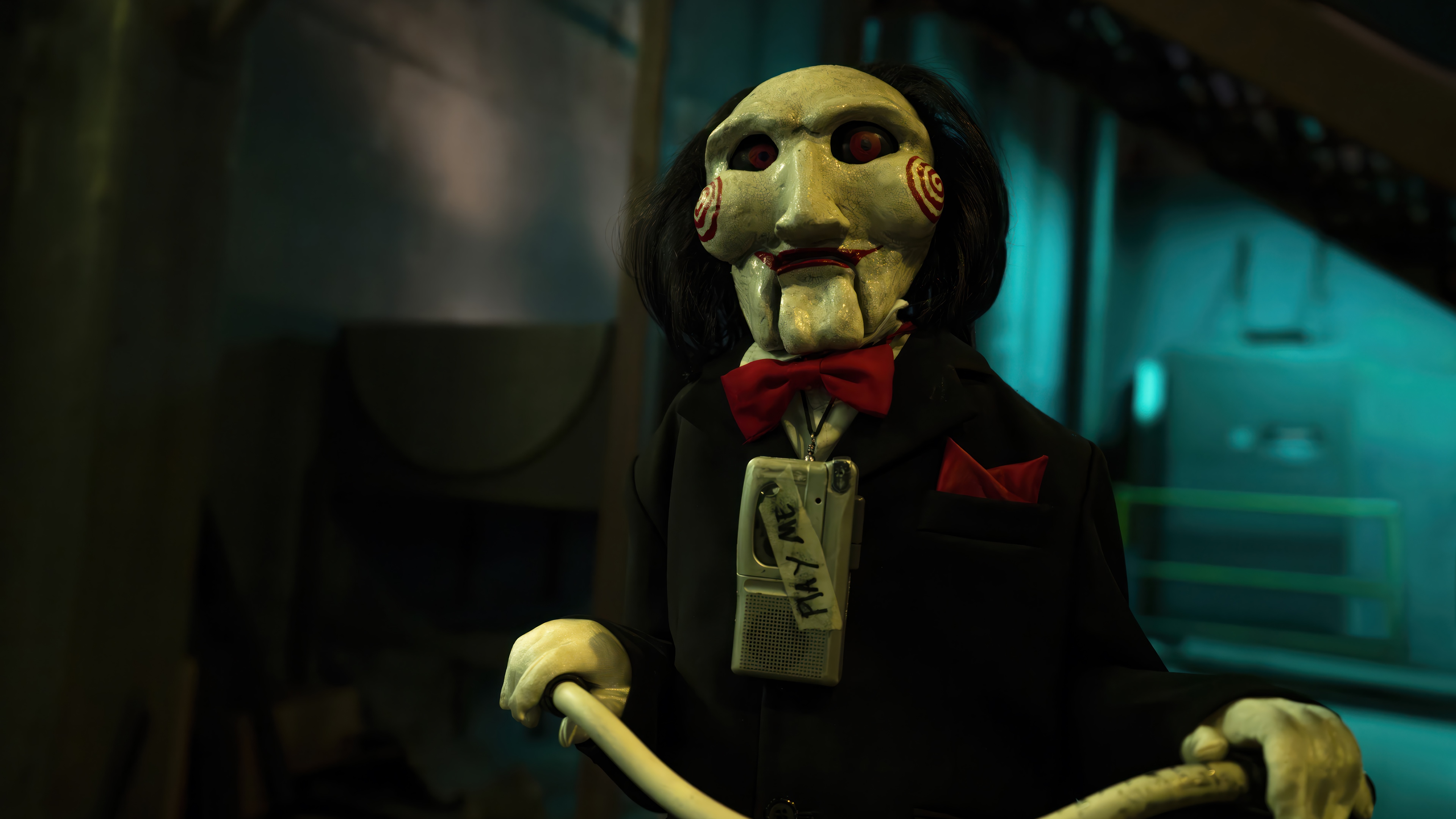 Billy the Puppet from Saw X 4K HD Wallpaper