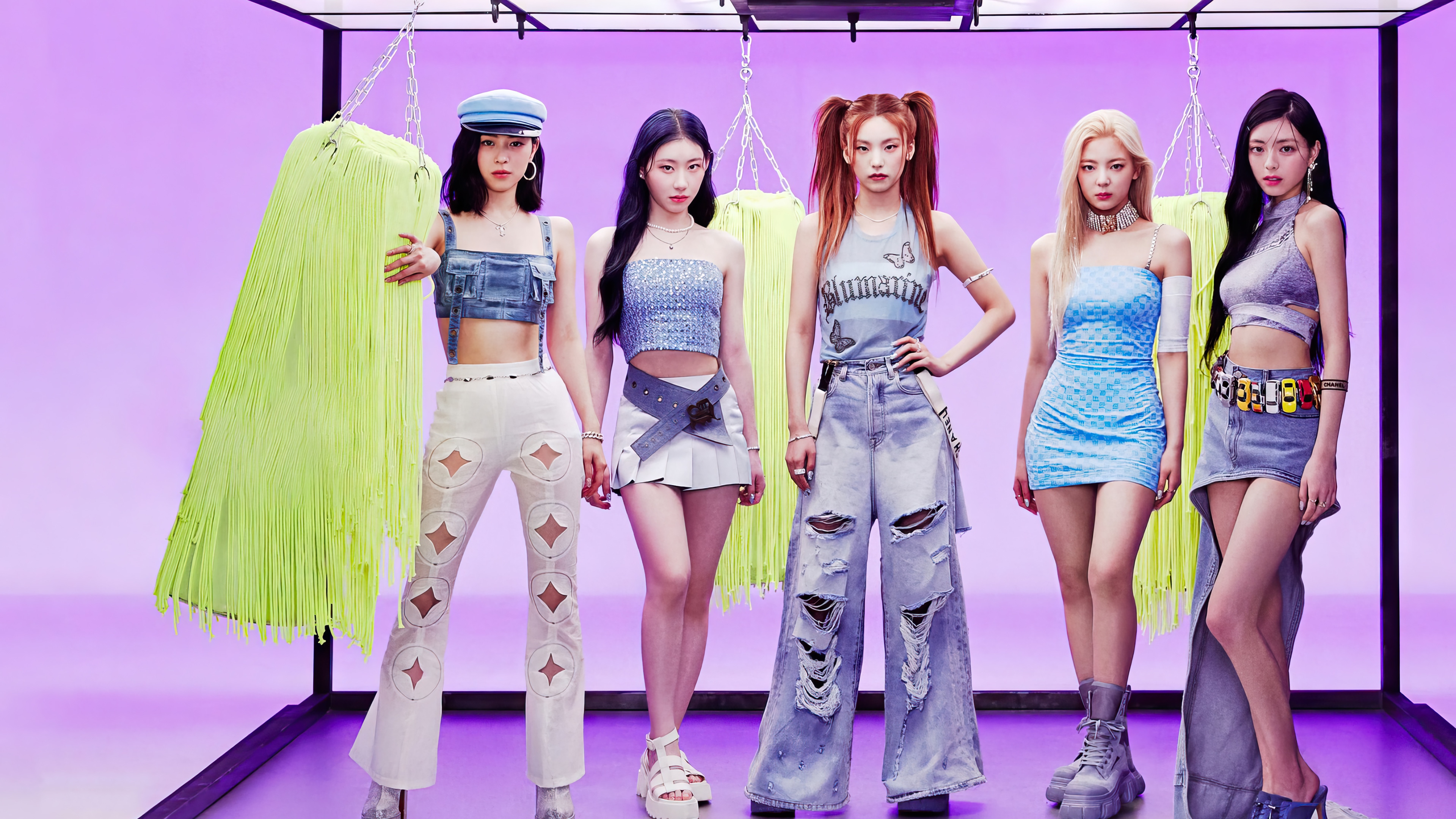 ITZY Kill My Doubt 4K HD Wallpaper