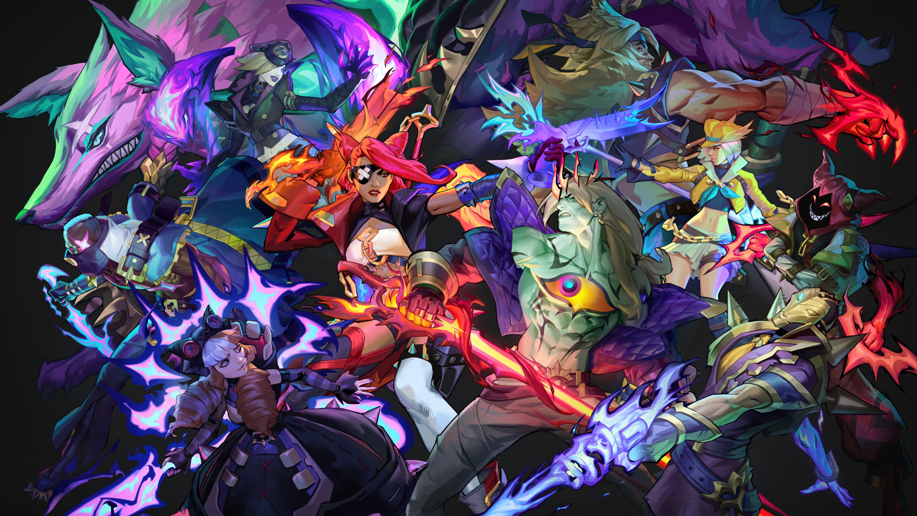 League of Legends Soul Fighter Characters HD Wallpaper