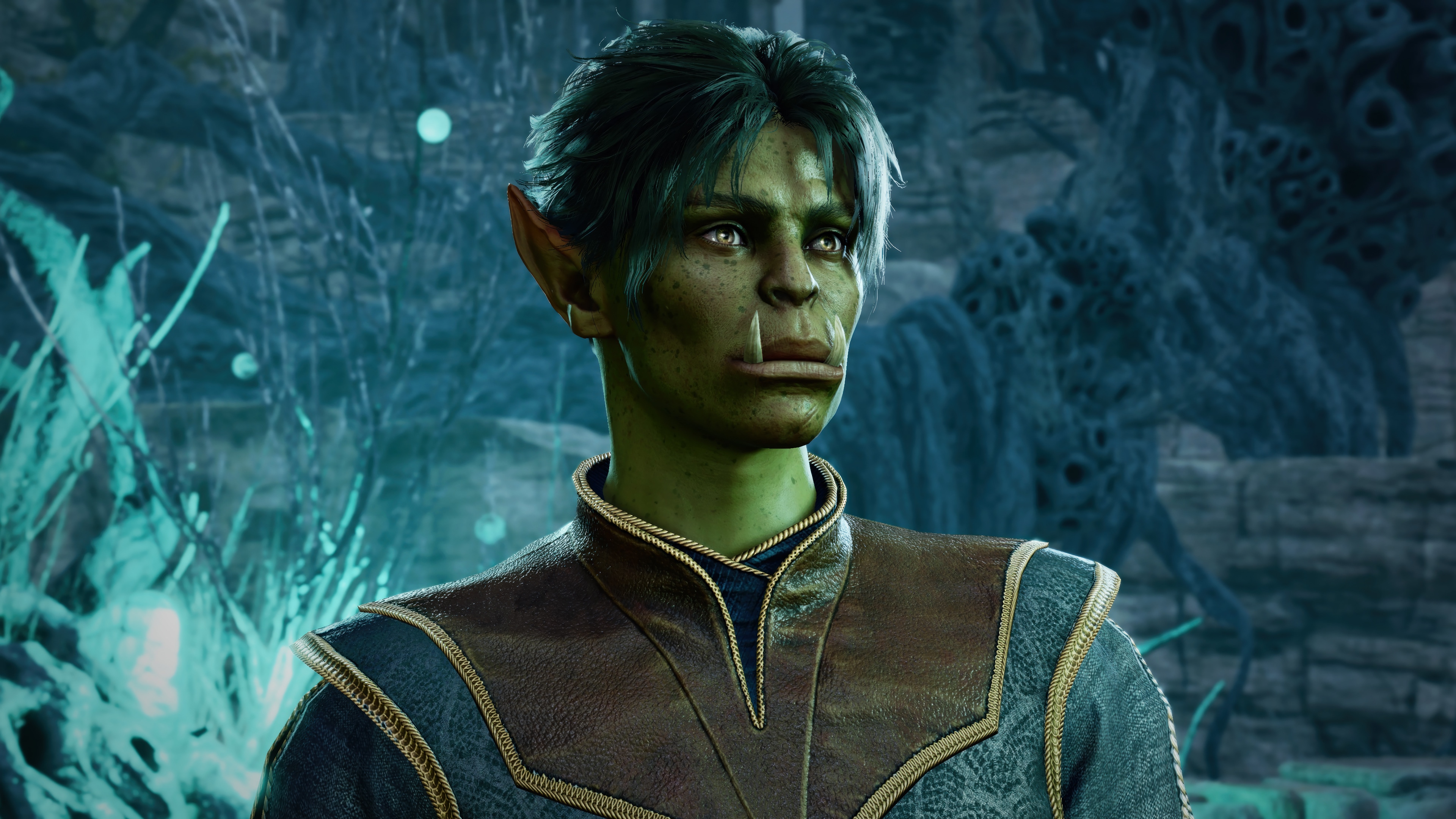 4K Video Game Character Portrait HD Wallpaper