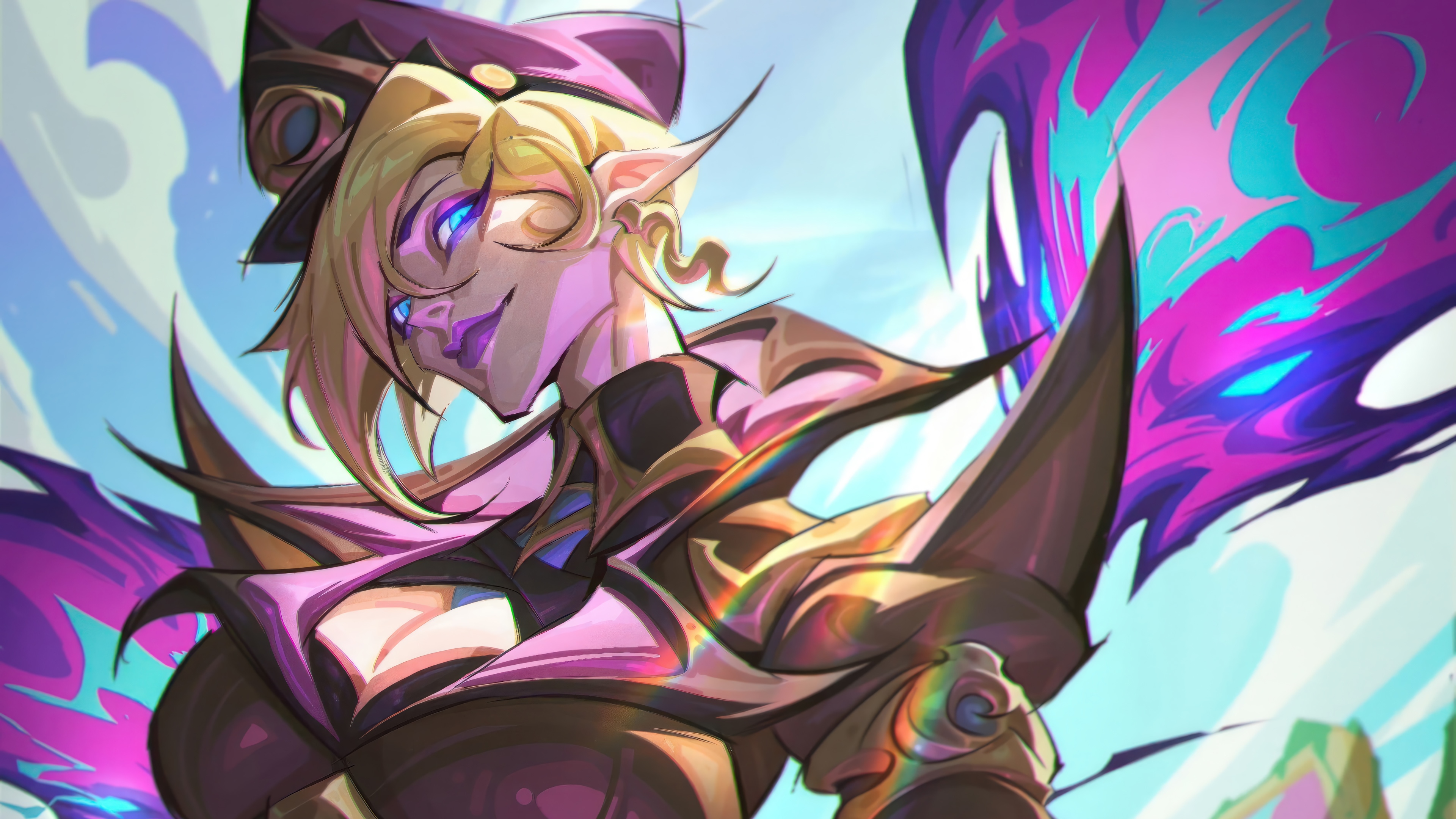 Soul Fighter Evelynn 4K HD Wallpaper