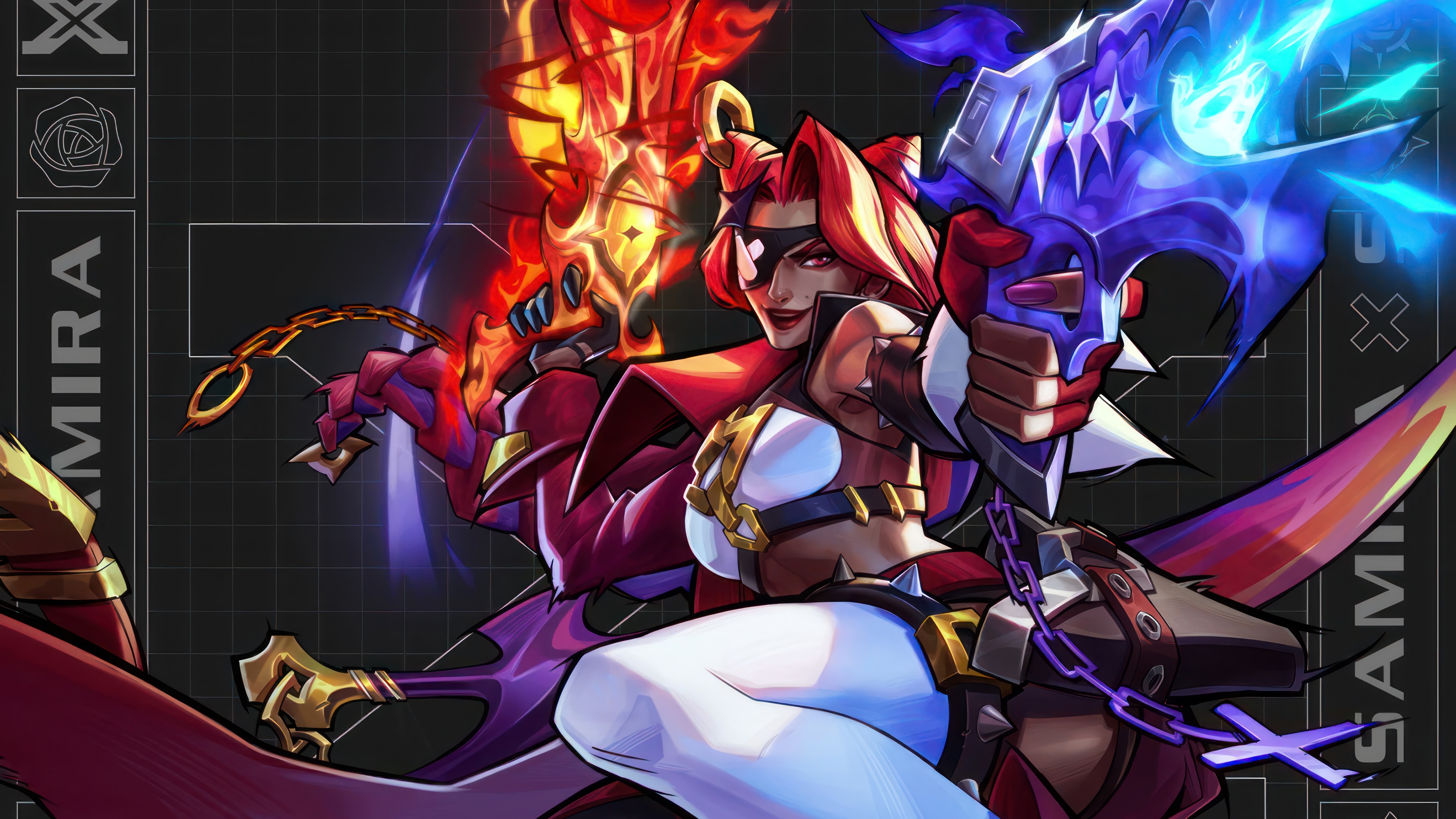 Soul Fighter Samira League of Legends 4K HD Wallpaper