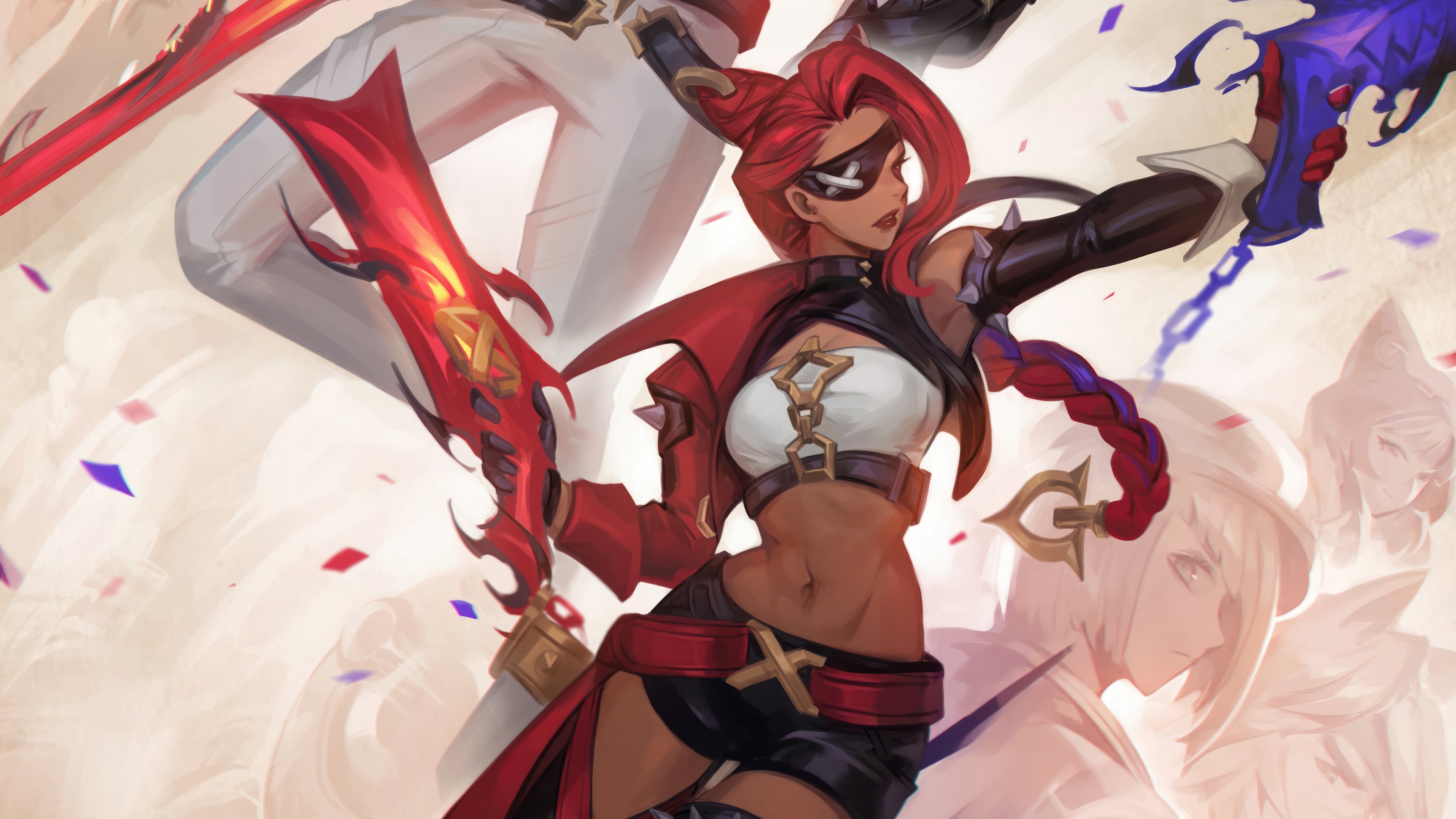 Samira from League of Legends Soul Fighter 4K HD Wallpaper