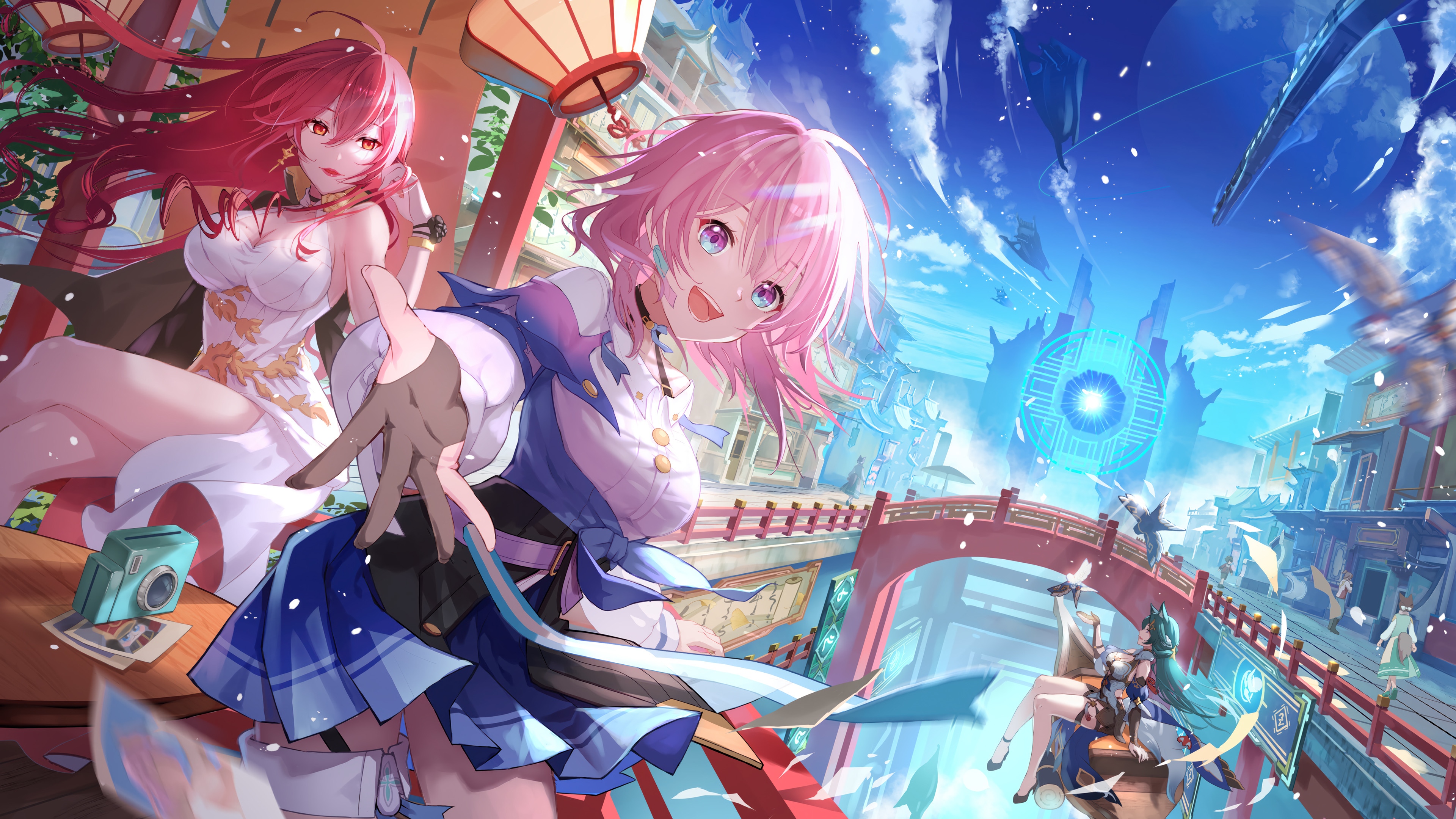 March 7th and Himeko in Honkai: Star Rail 4K HD Wallpaper