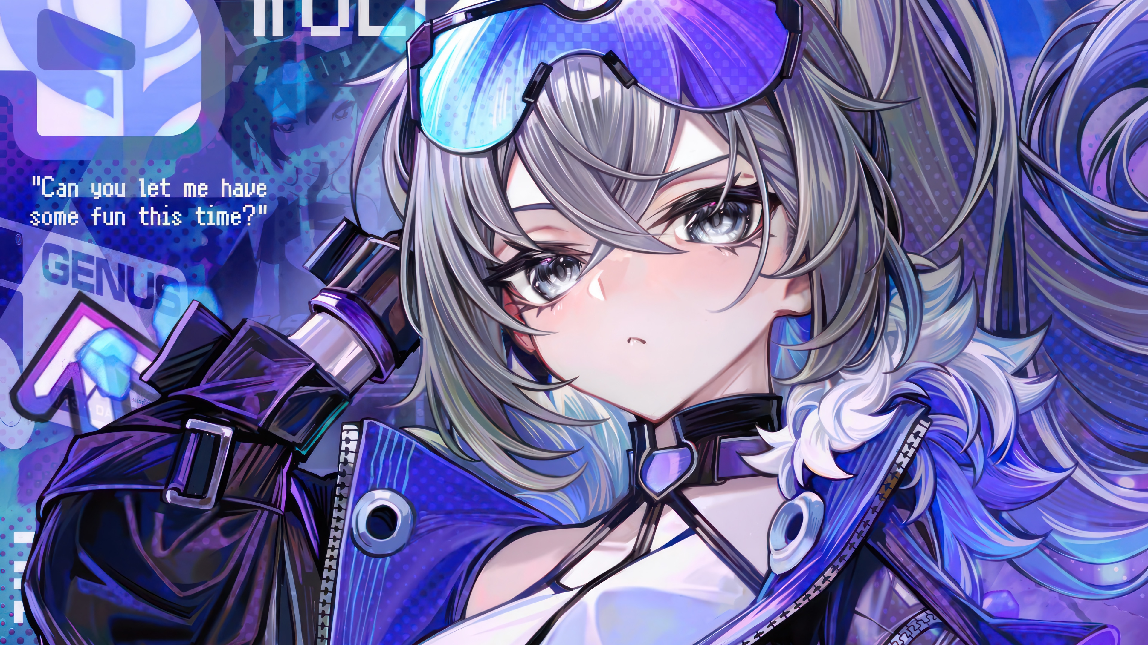 Silver Wolf from Honkai: Star Rail 4K HD Wallpaper