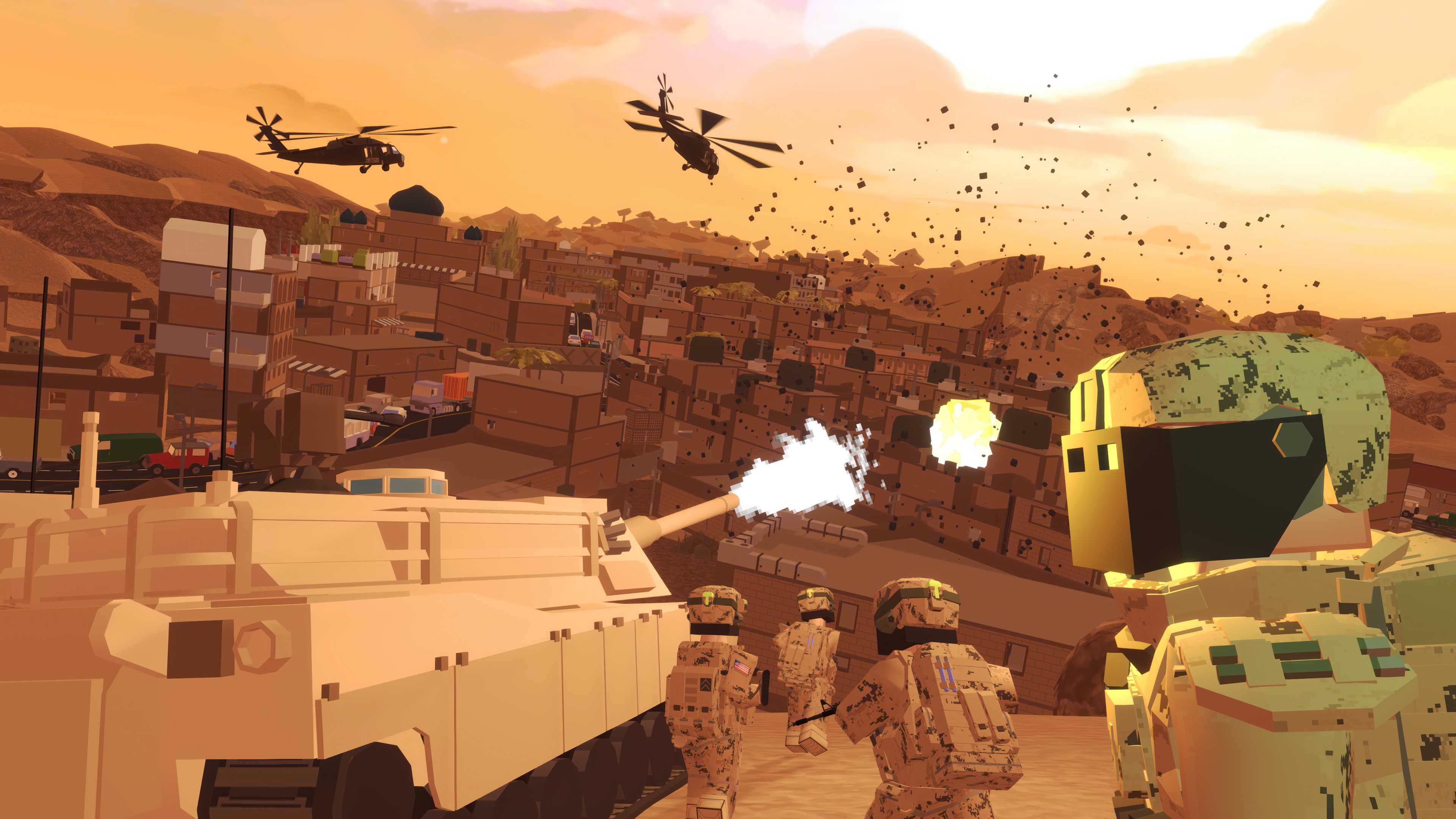 BattleBit Remastered 4K combat scene HD Wallpaper
