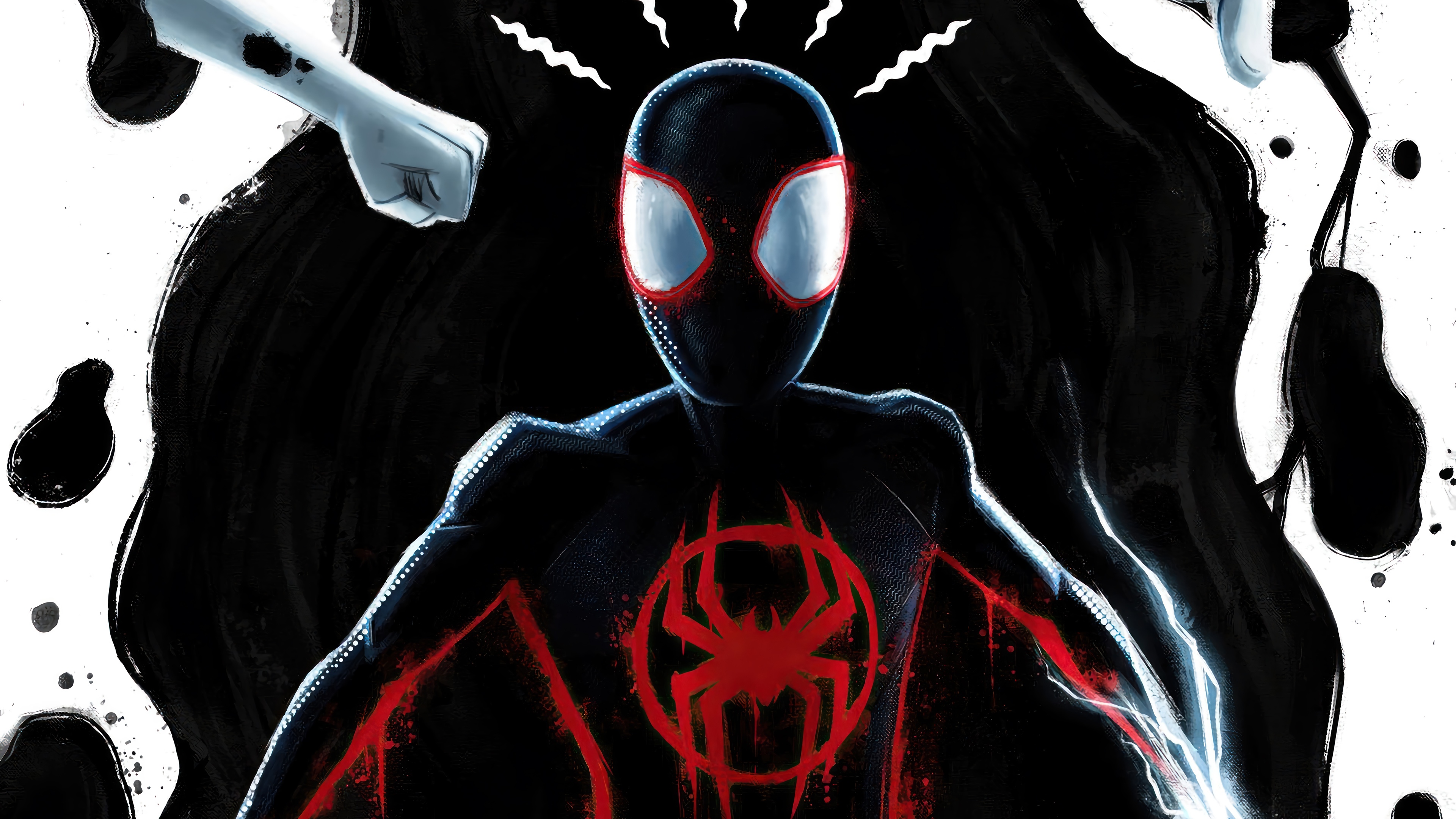 Miles Morales in Spider-Man: Across the Spider-Verse 4K HD Wallpaper