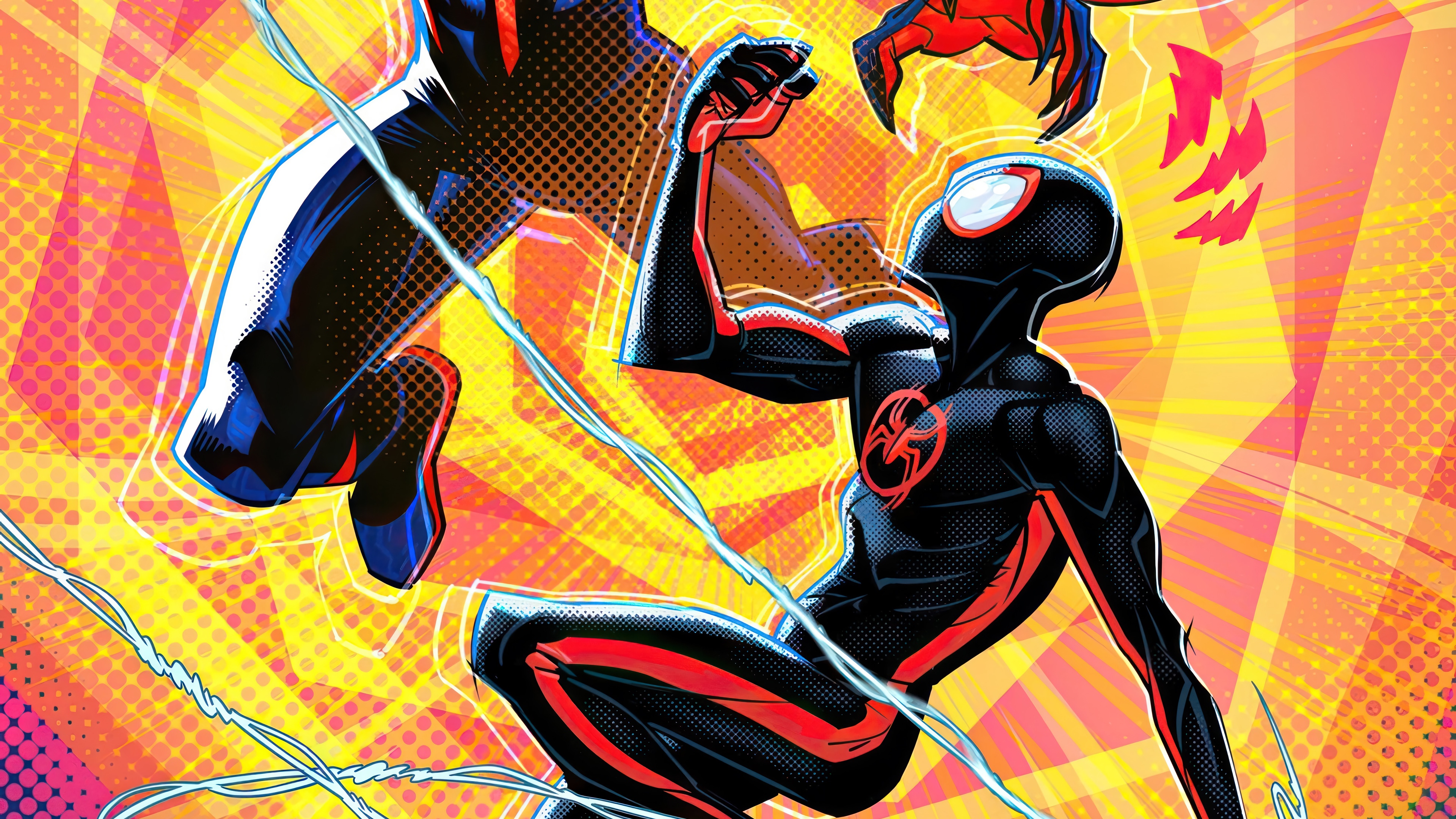 Miles Morales in Spider-Man: Across the Spider-Verse 4K HD Wallpaper
