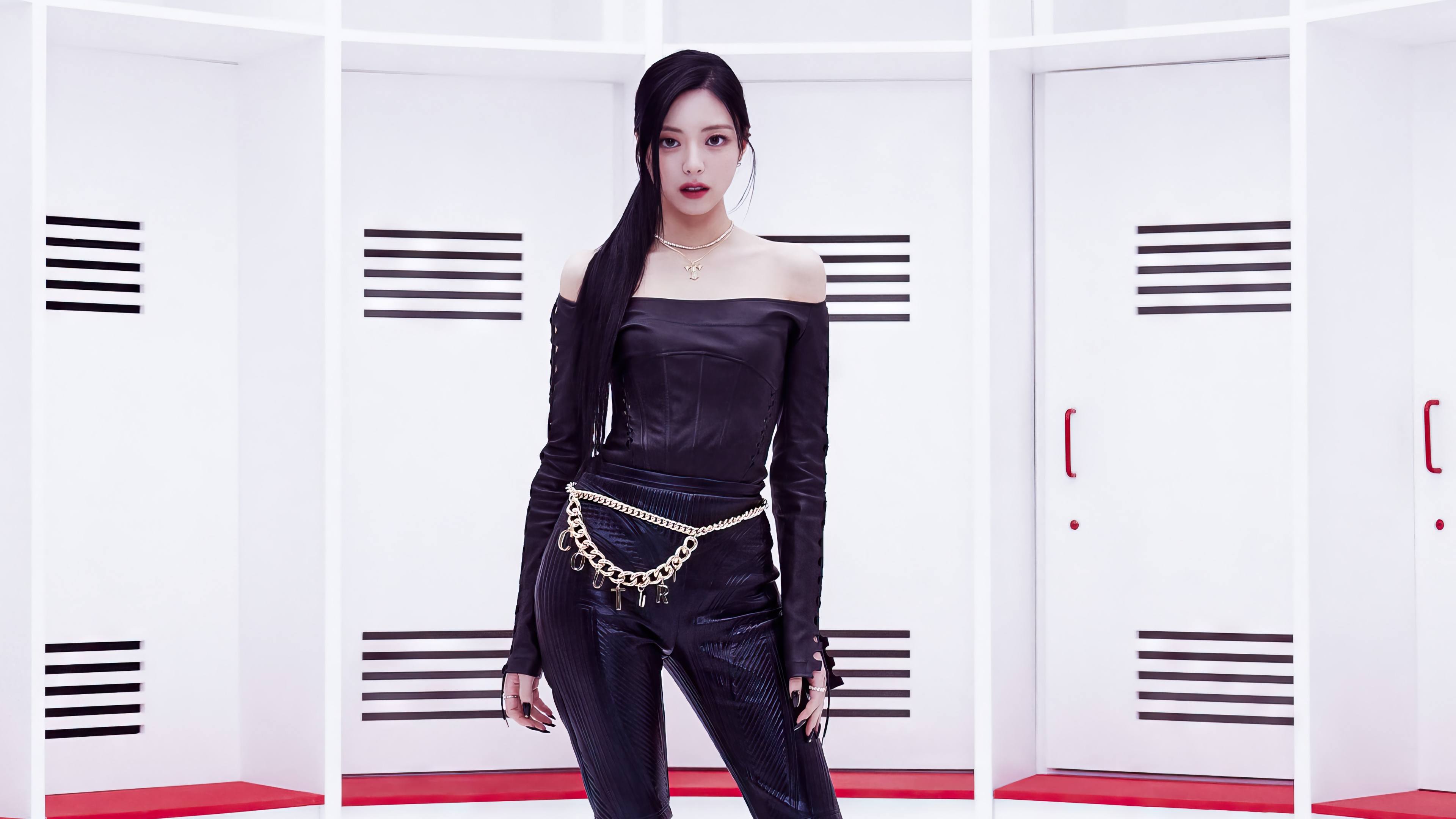 Yuna from ITZY in KILL MY DOUBT 4K HD Wallpaper