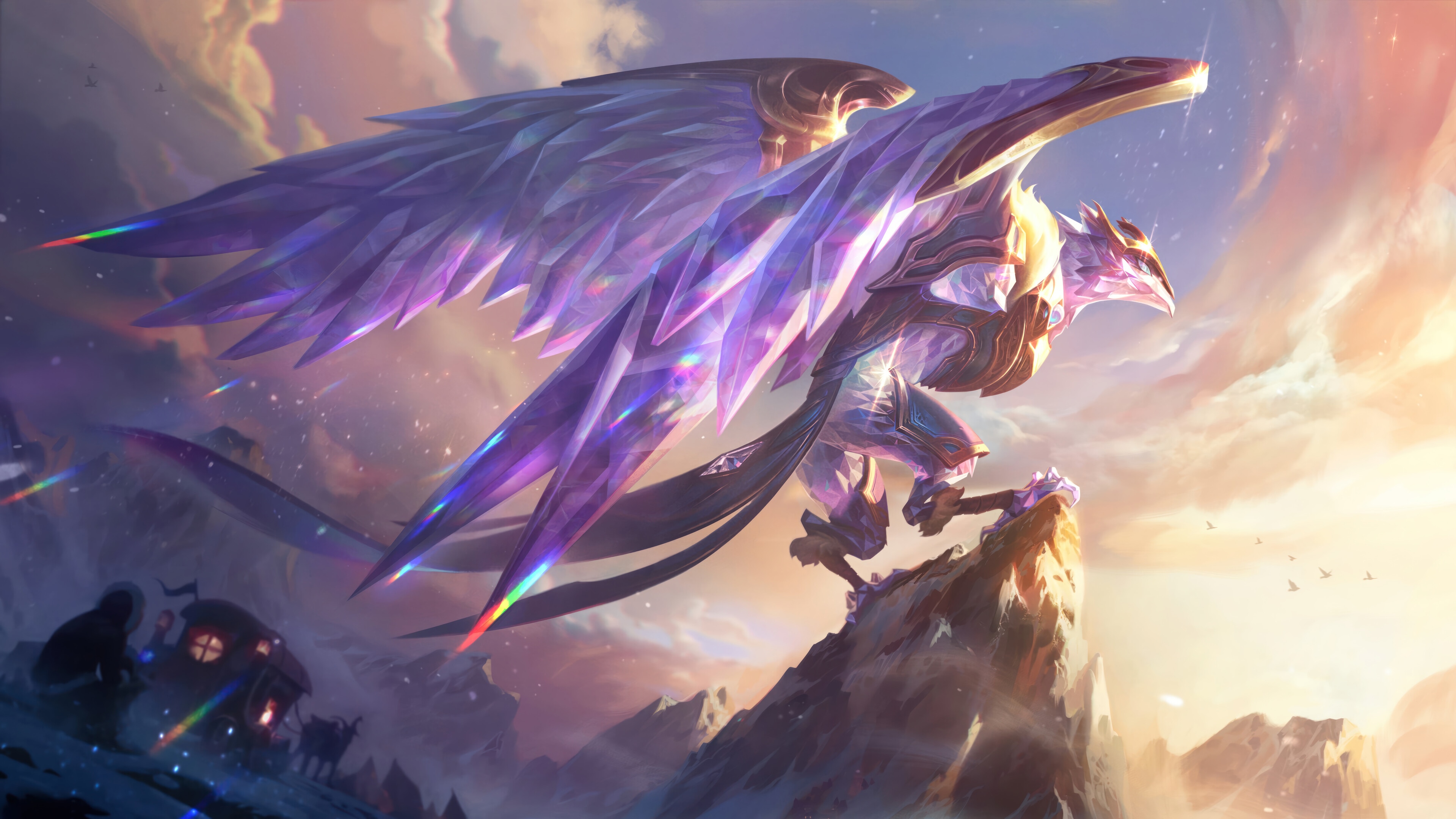 Victorious Anivia in League of Legends 4K HD Wallpaper