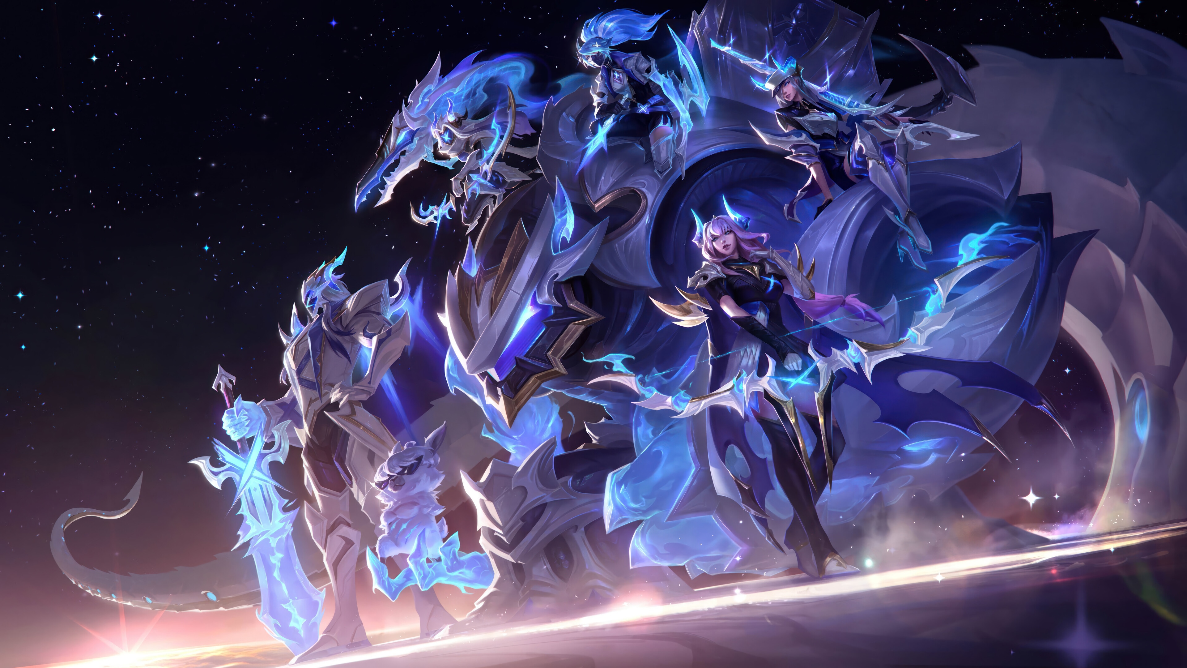League of Legends Star Guardian Characters 4K HD Wallpaper