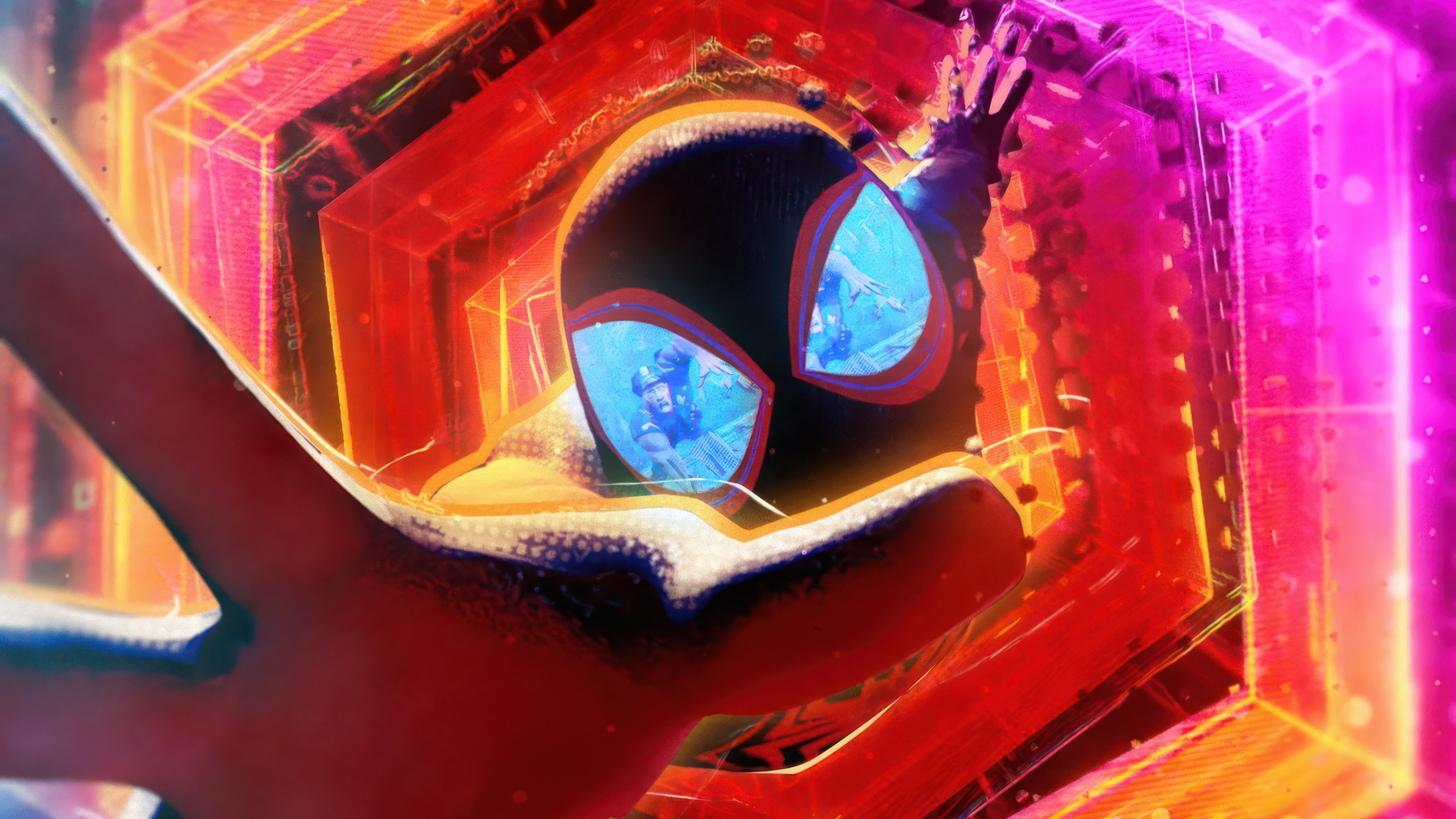 Miles Morales in Spider-Man: Across the Spider-Verse 4K HD Wallpaper