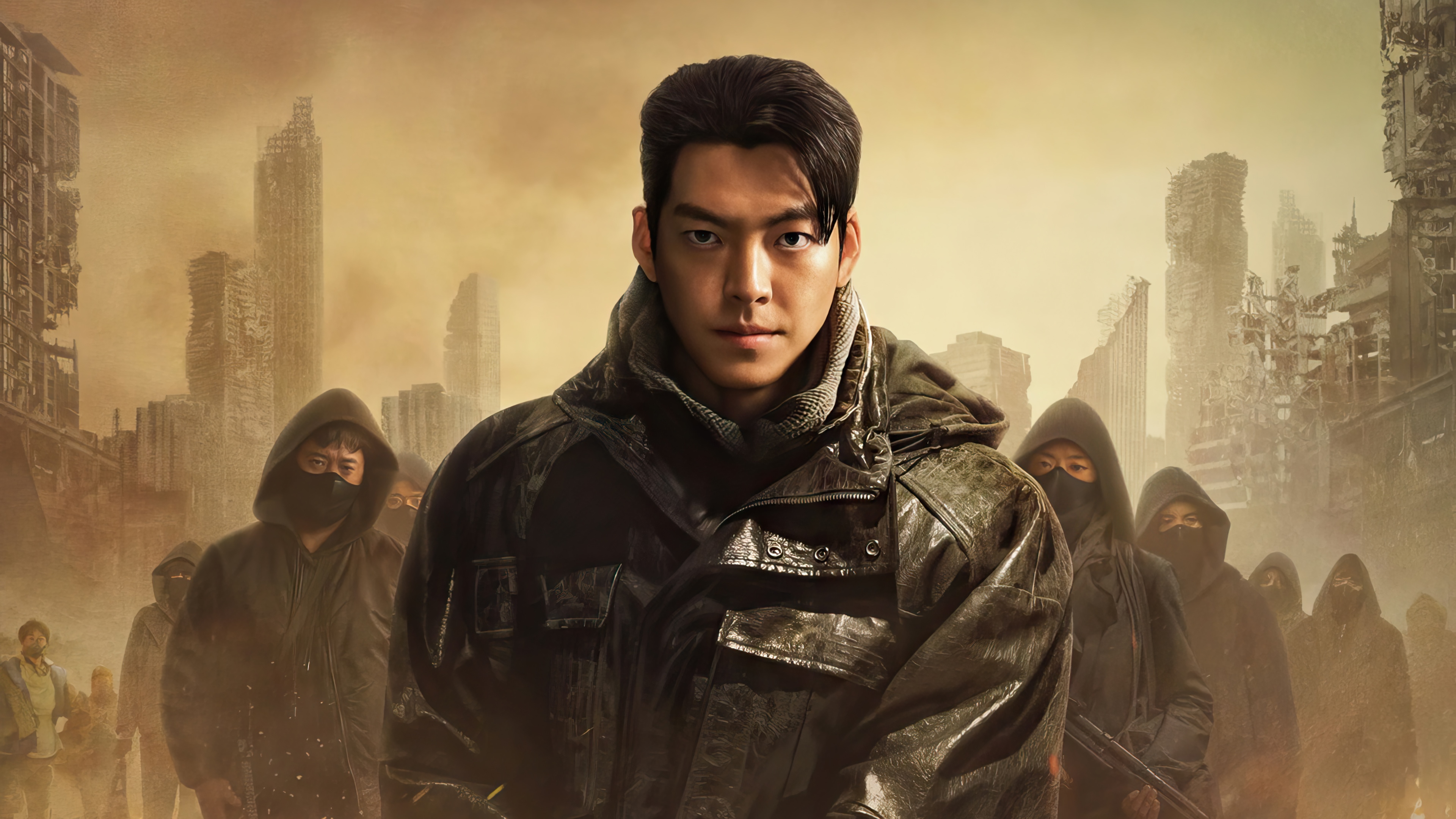 Kim Woo-bin in Black Knight 4K HD Wallpaper