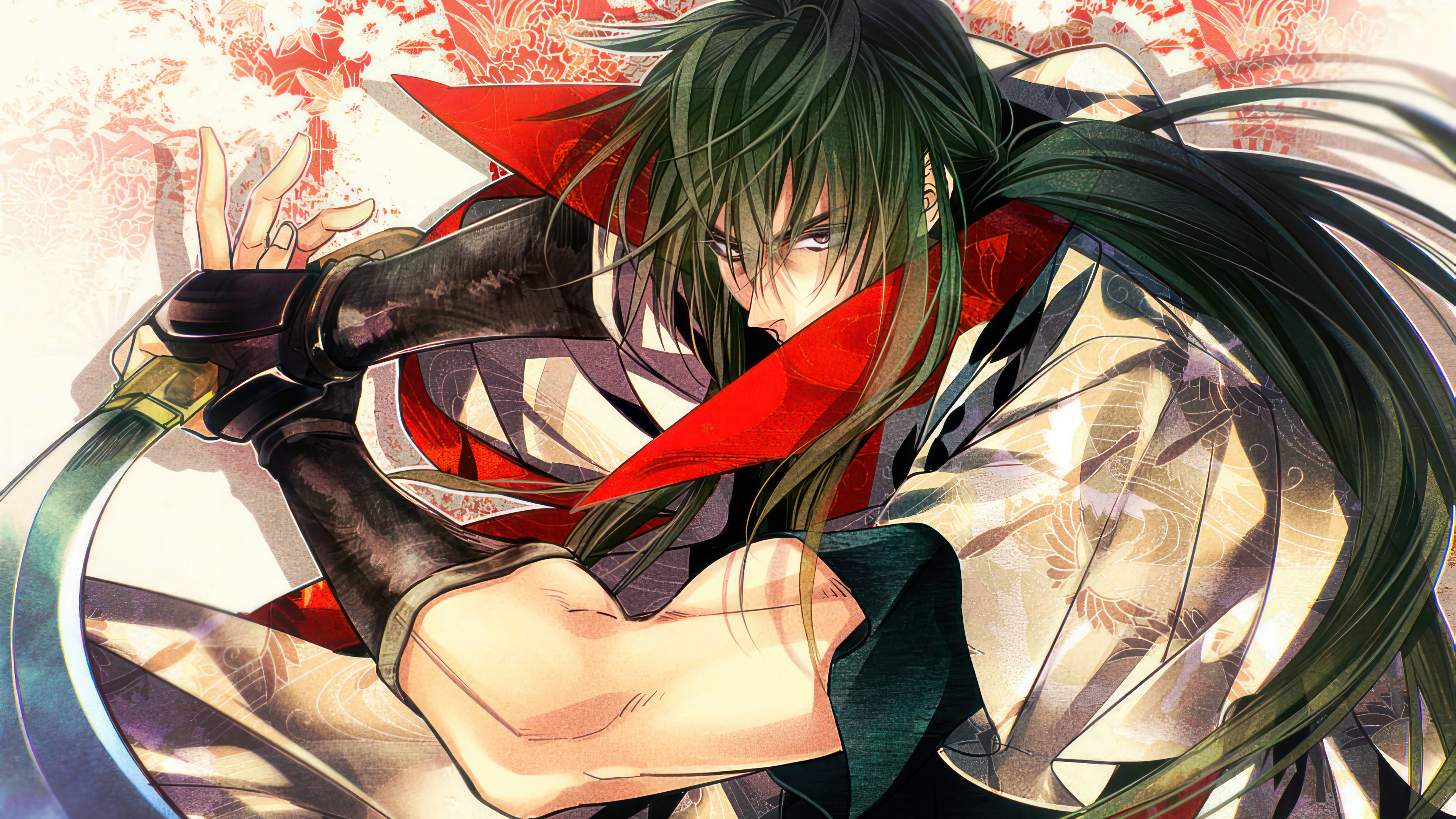 Seijuro Hiko from Rurouni Kenshin in 4K HD Wallpaper