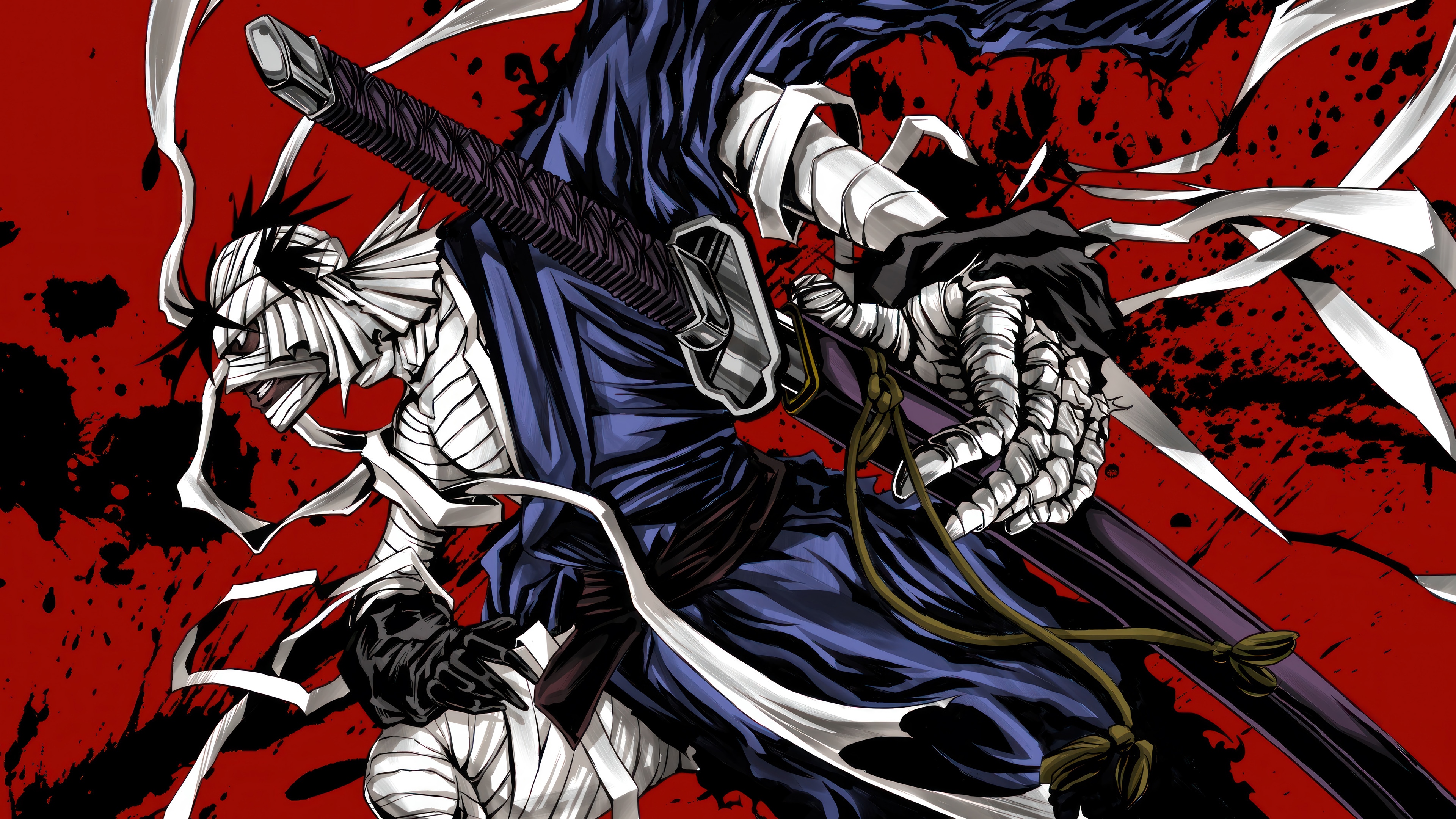 Makoto Shishio from Rurouni Kenshin in 4K HD Wallpaper