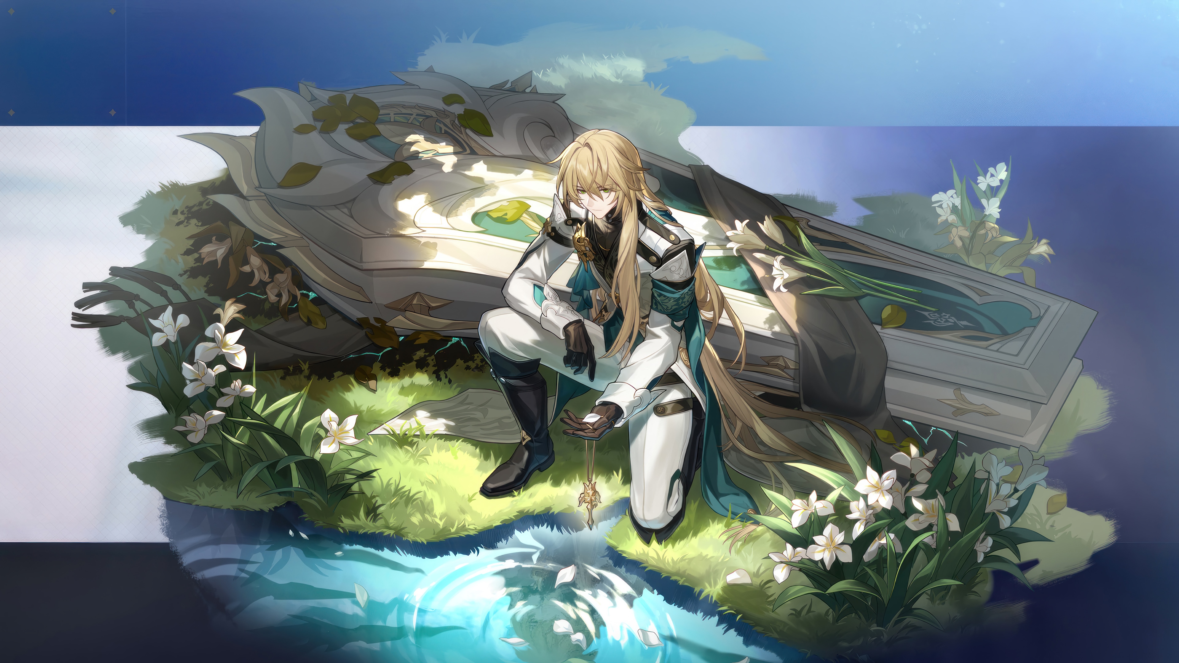 Luocha from Honkai Star Rail in 4K HD Wallpaper